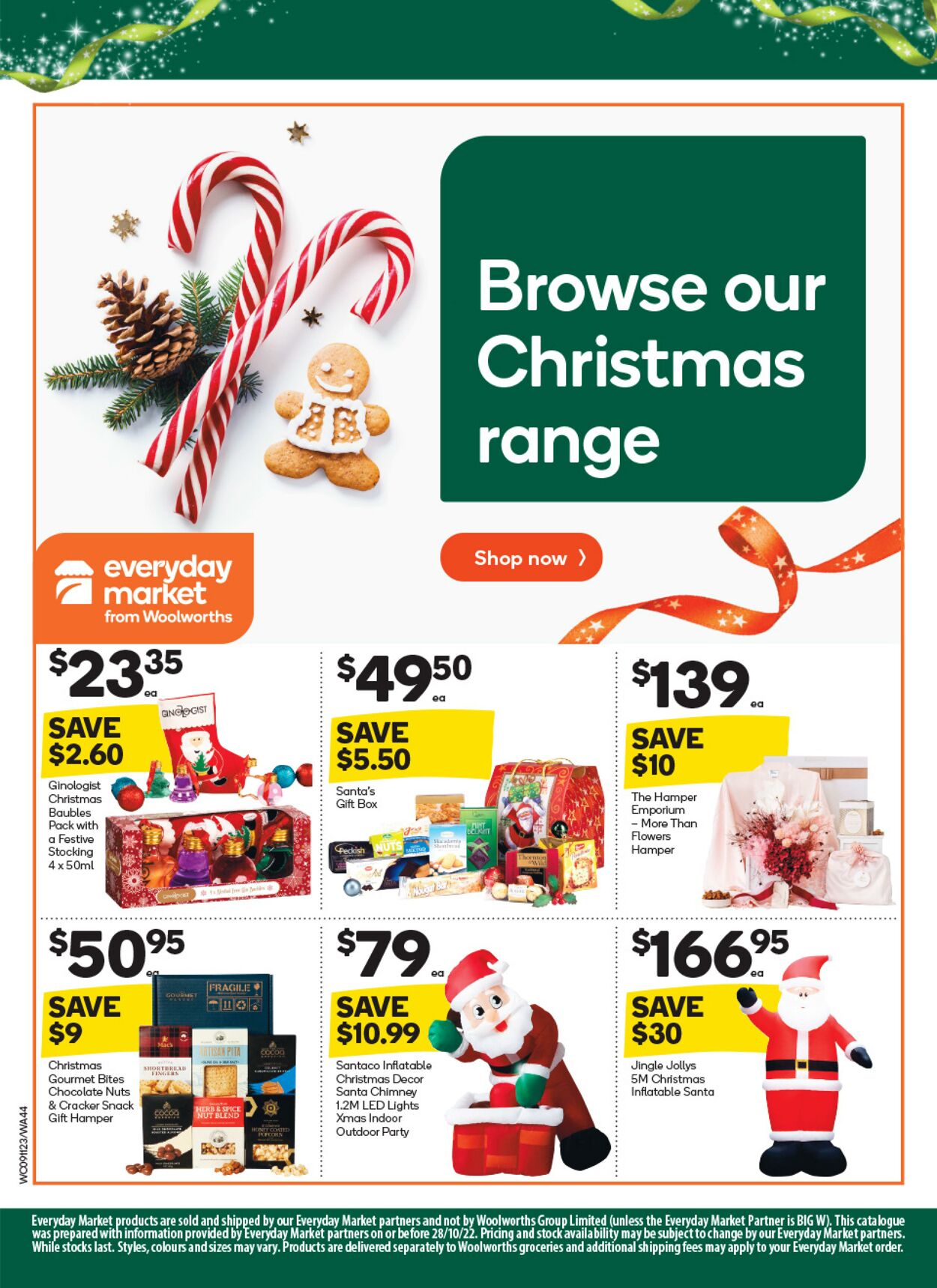 Catalogue Woolworths 09.11.2022 - 15.11.2022