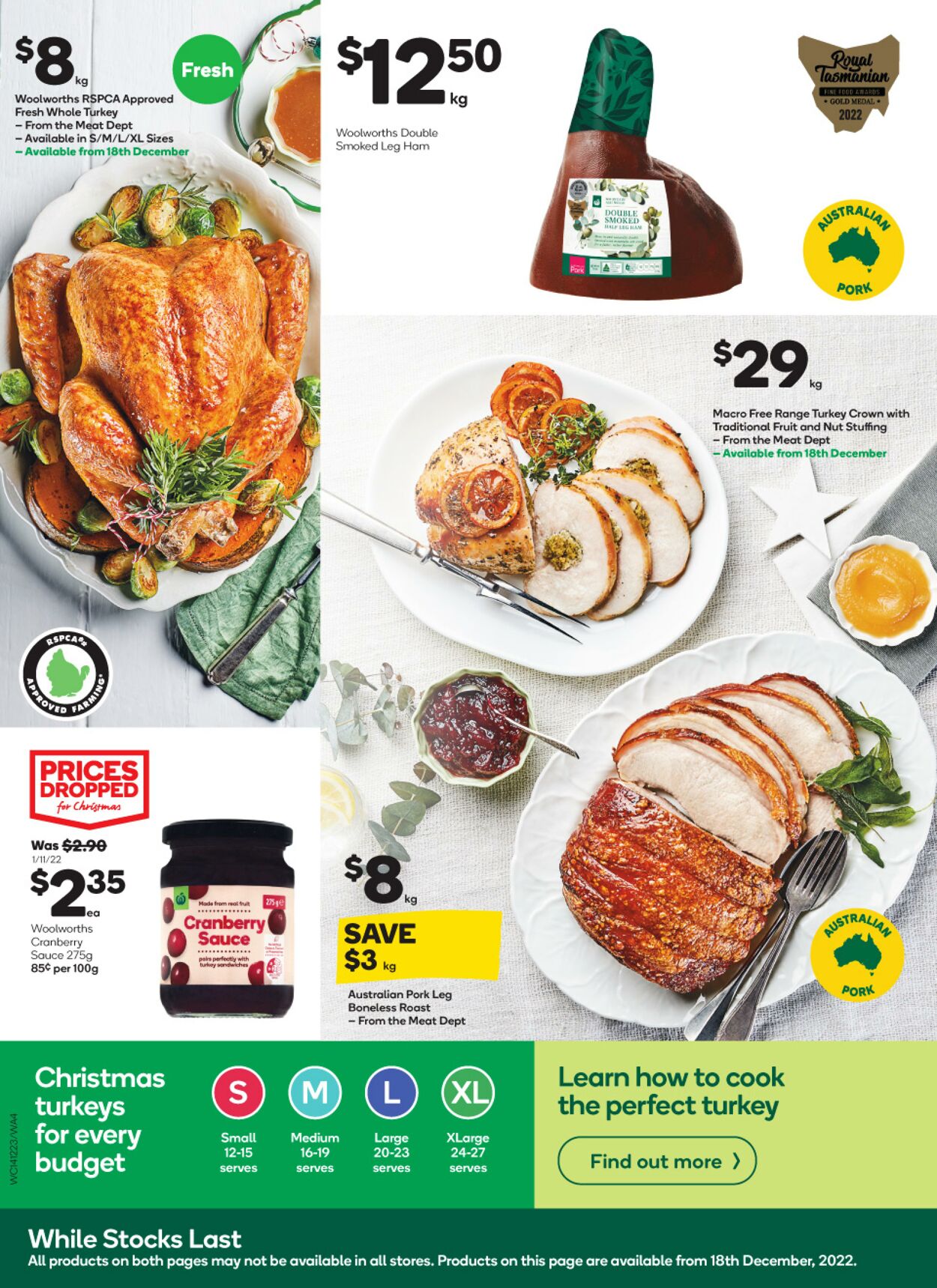 Catalogue Woolworths 14.12.2022 - 20.12.2022