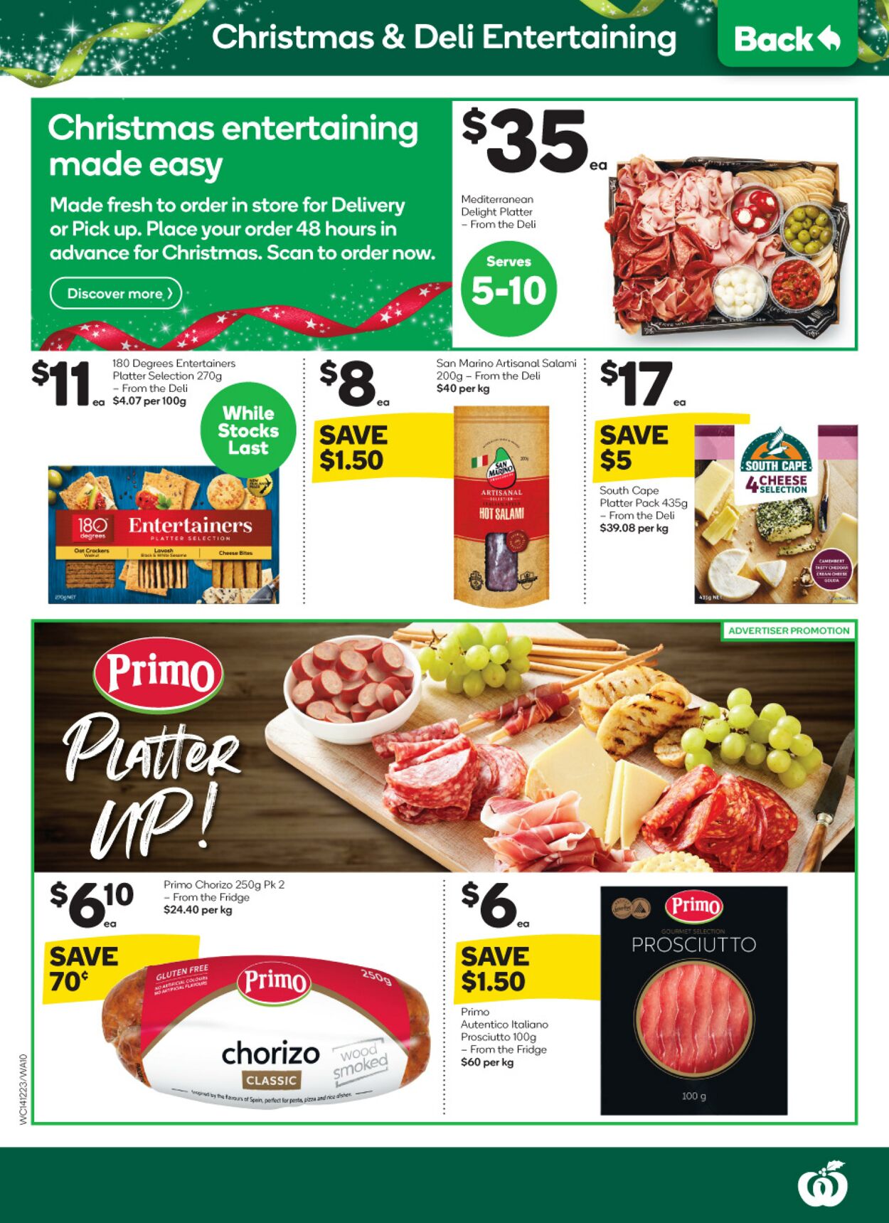 Catalogue Woolworths 14.12.2022 - 20.12.2022