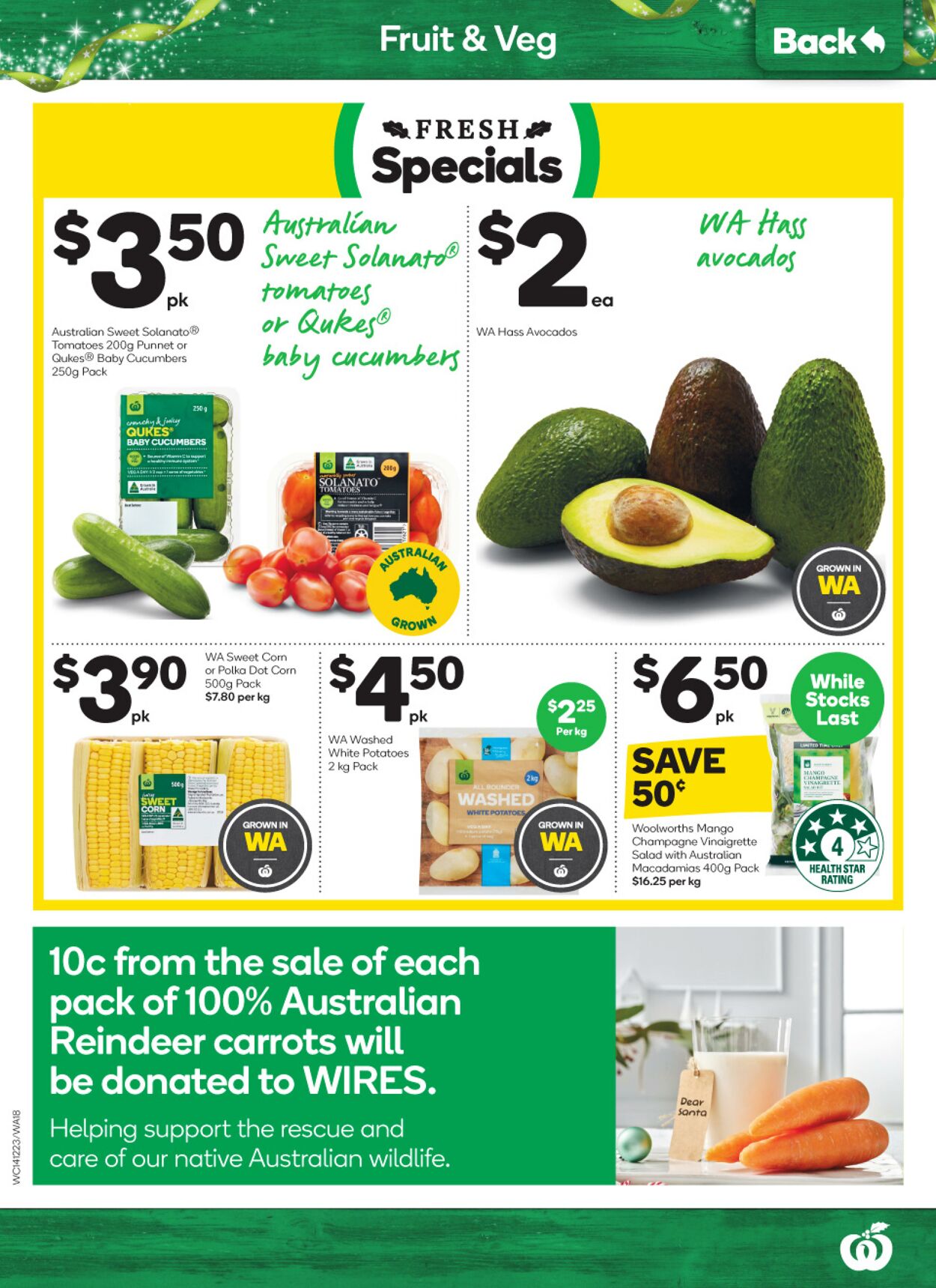 Catalogue Woolworths 14.12.2022 - 20.12.2022