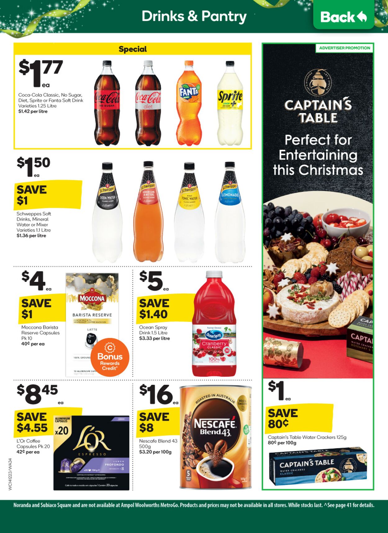 Catalogue Woolworths 14.12.2022 - 20.12.2022