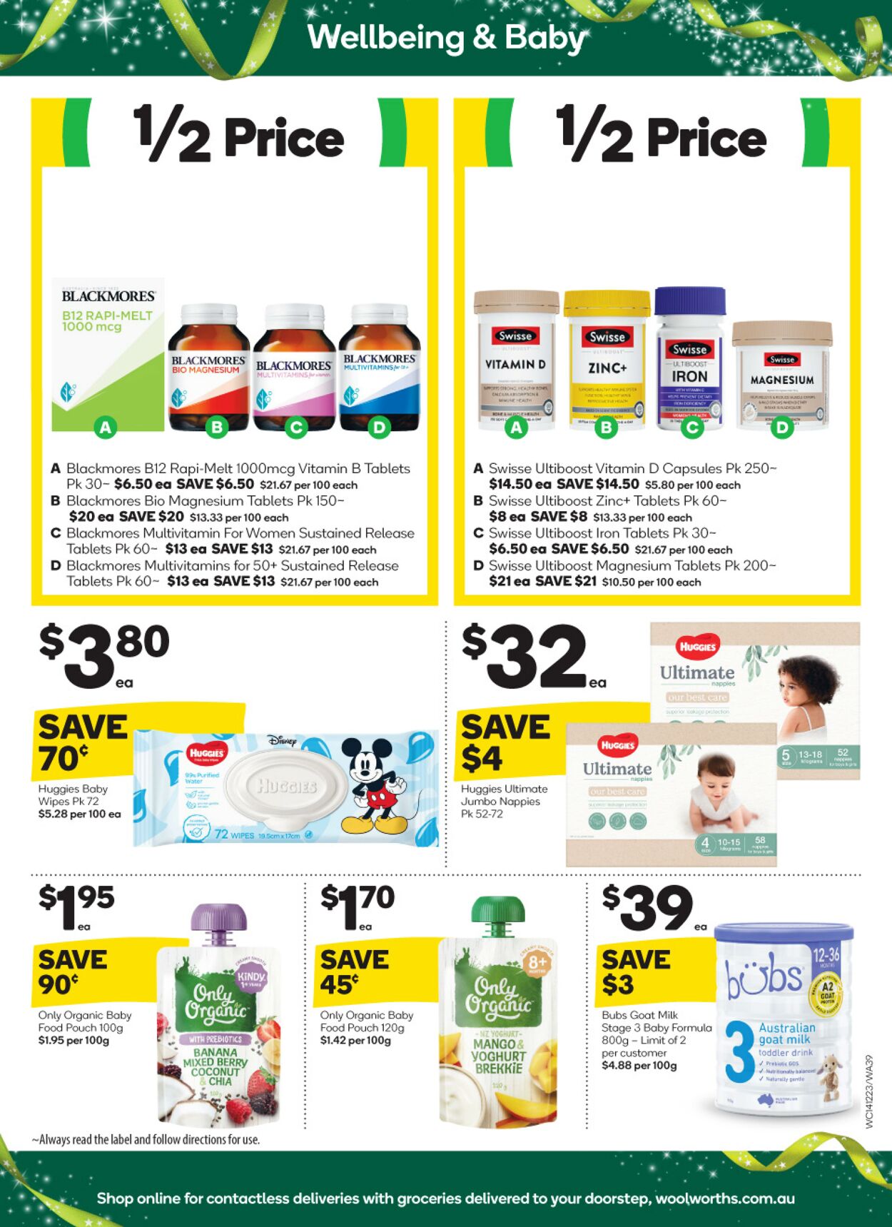 Catalogue Woolworths 14.12.2022 - 20.12.2022