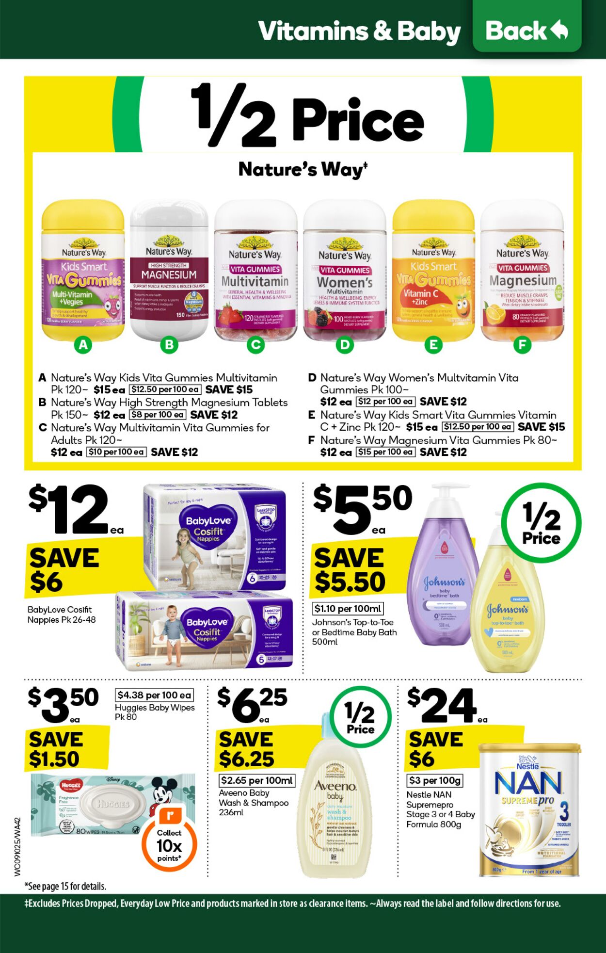 Catalogue Woolworths 09.10.2024 - 15.10.2024