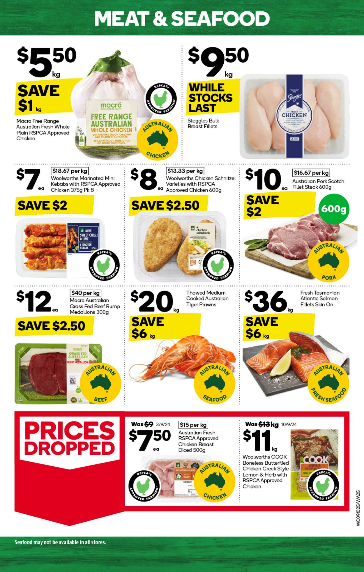 Catalogue Woolworths 09.10.2024 - 15.10.2024