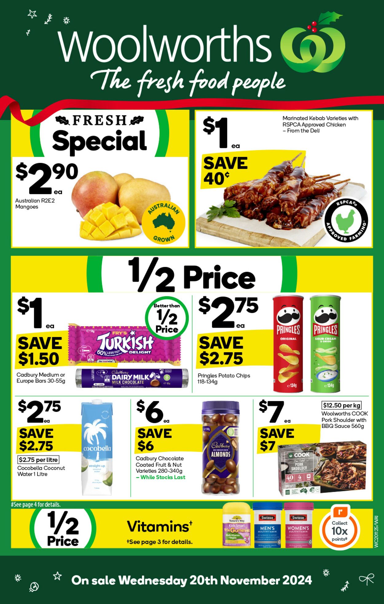 Catalogue Woolworths 20.11.2024 - 26.11.2024