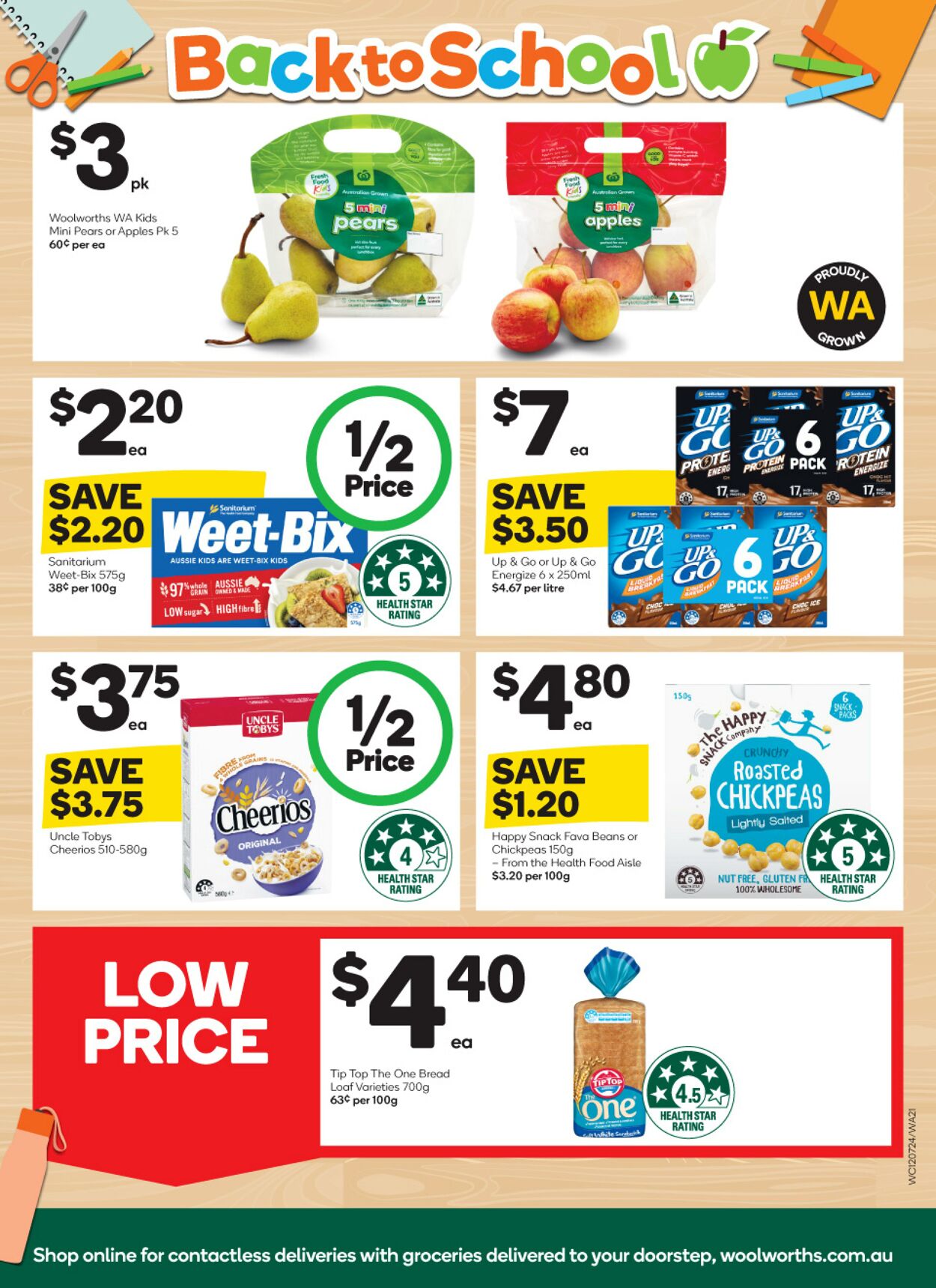 Catalogue Woolworths 12.07.2023 - 18.07.2023