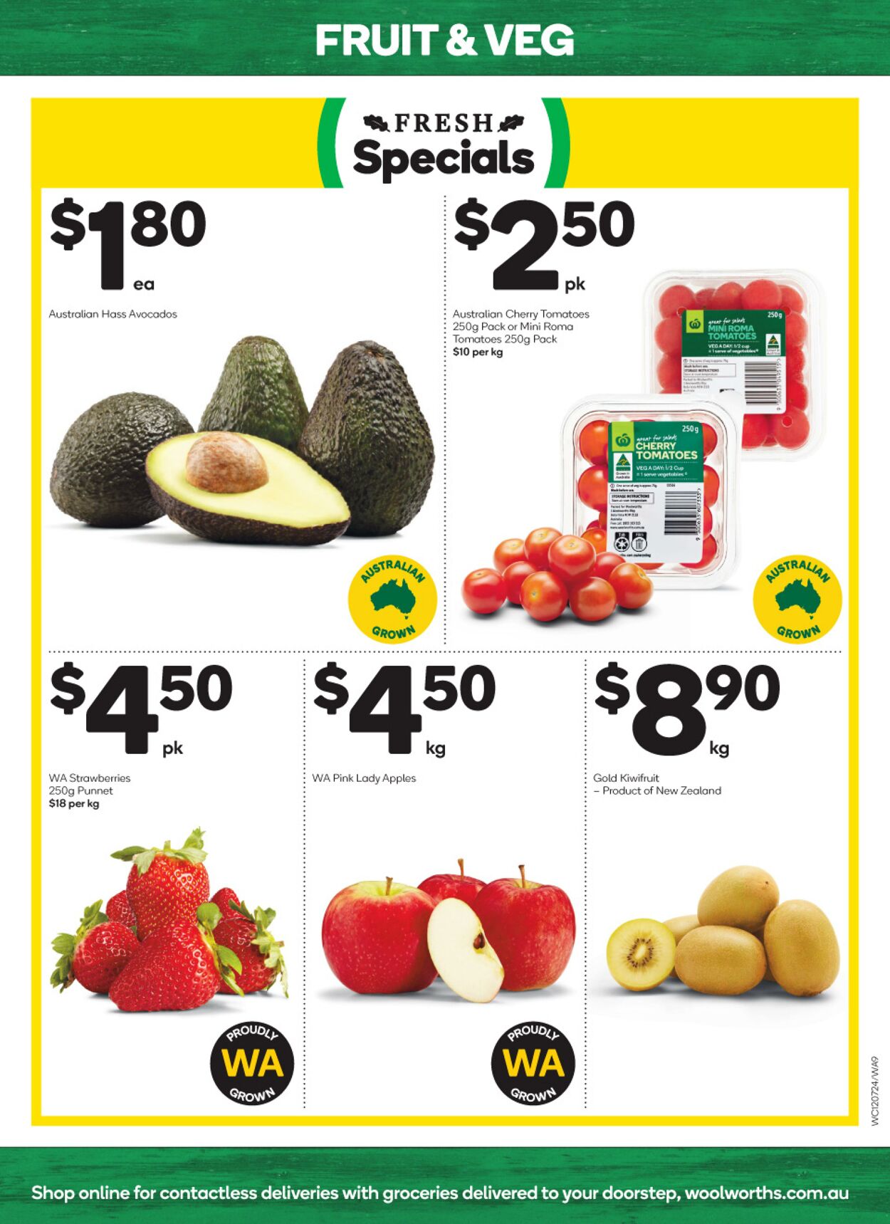 Catalogue Woolworths 12.07.2023 - 18.07.2023