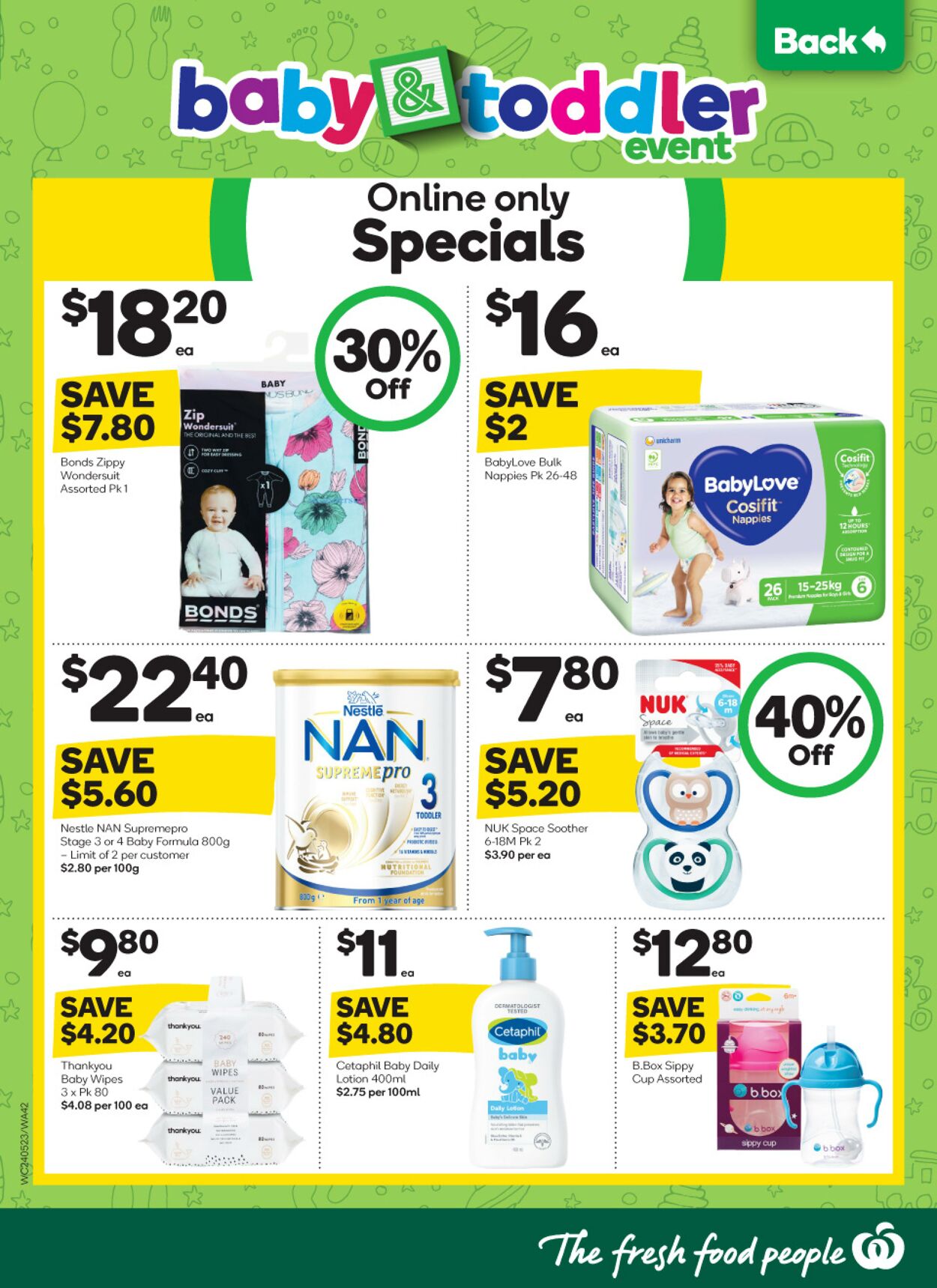 Catalogue Woolworths 24.05.2023 - 30.05.2023