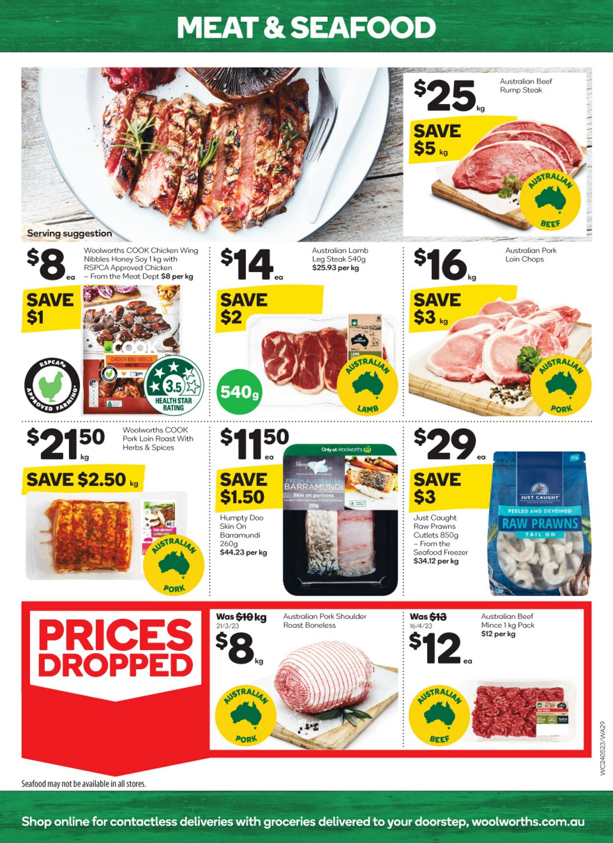 Catalogue Woolworths 24.05.2023 - 30.05.2023