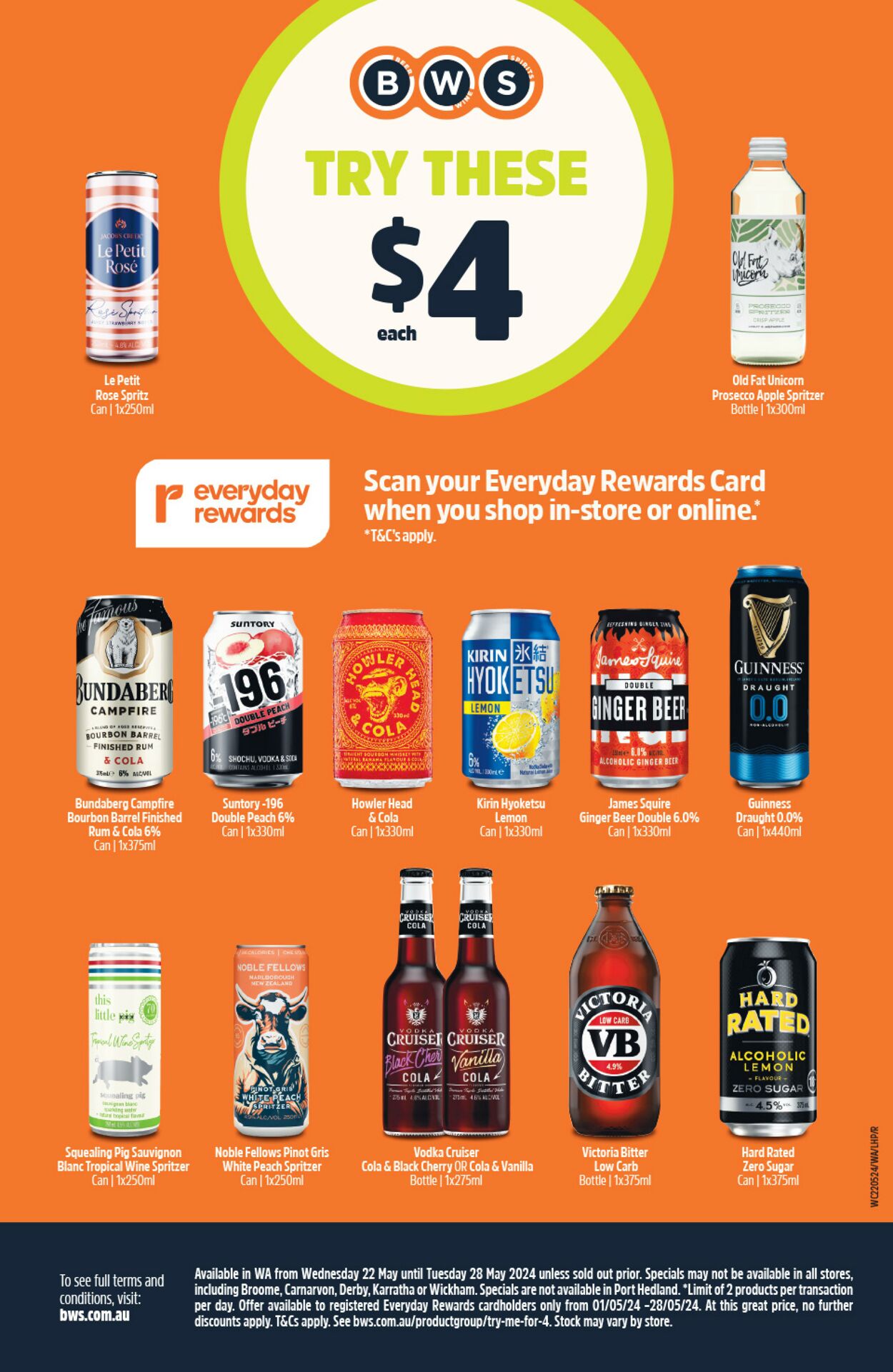 Catalogue Woolworths 22.05.2024 - 28.05.2024