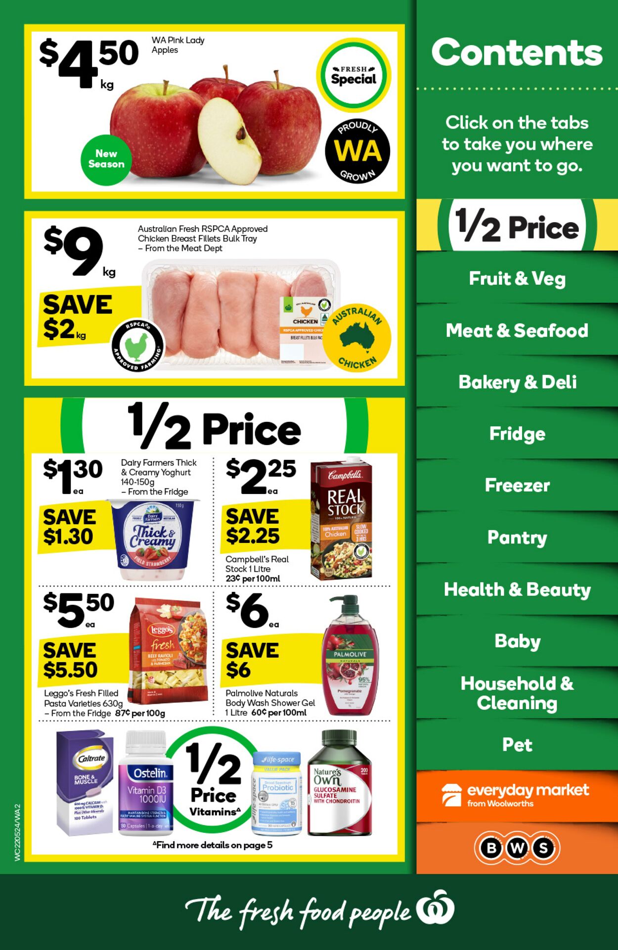 Catalogue Woolworths 22.05.2024 - 28.05.2024