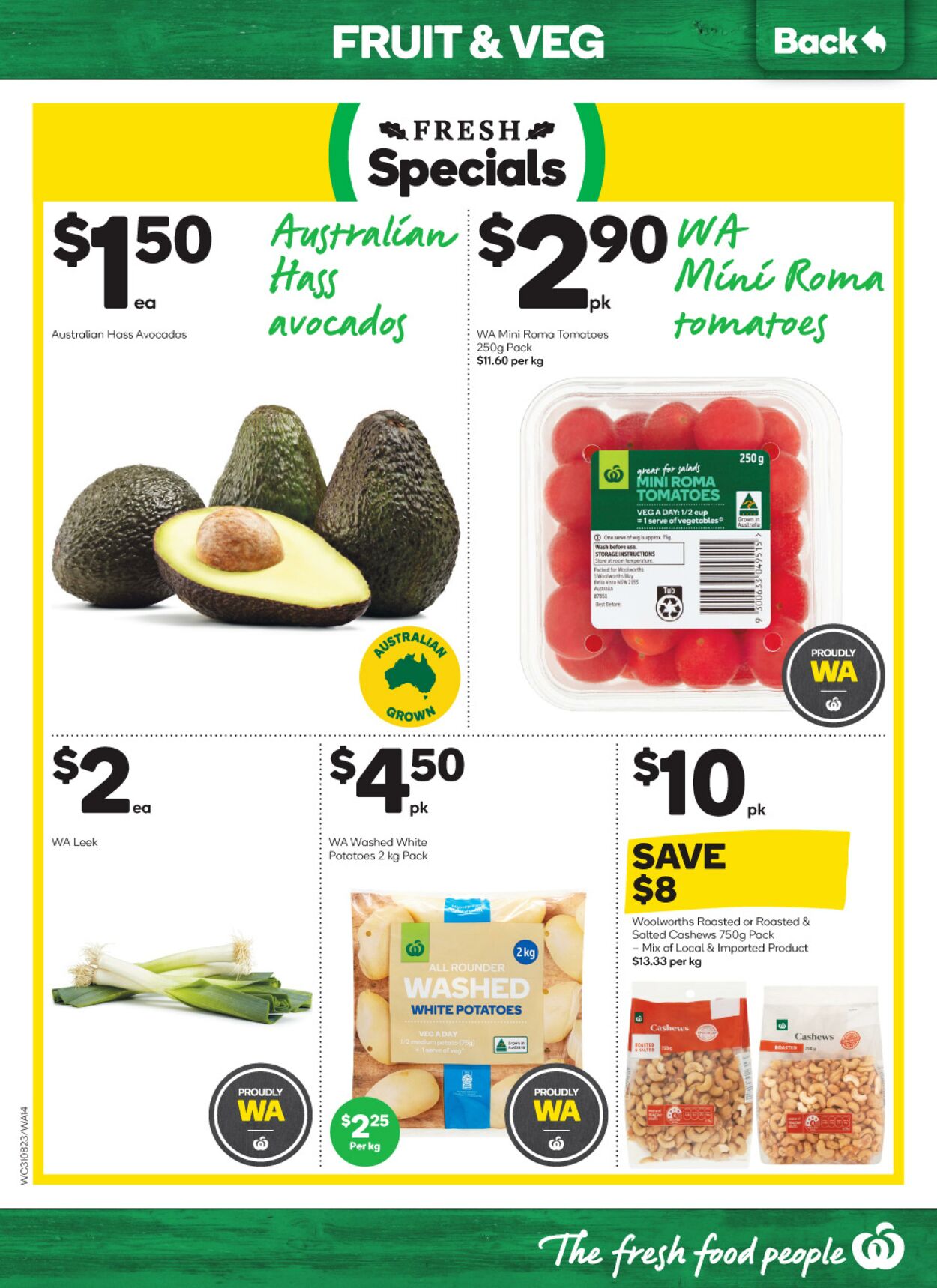 Catalogue Woolworths 31.08.2022 - 06.09.2022