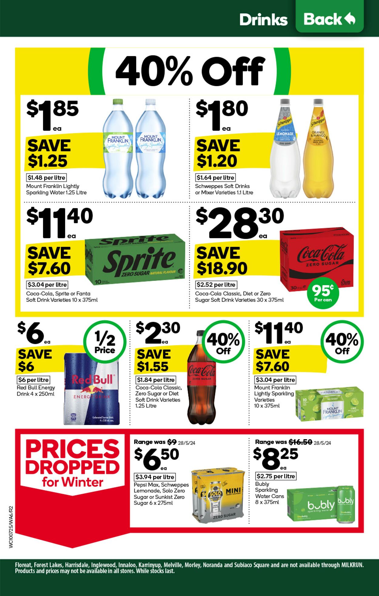 Catalogue Woolworths 10.07.2024 - 16.07.2024