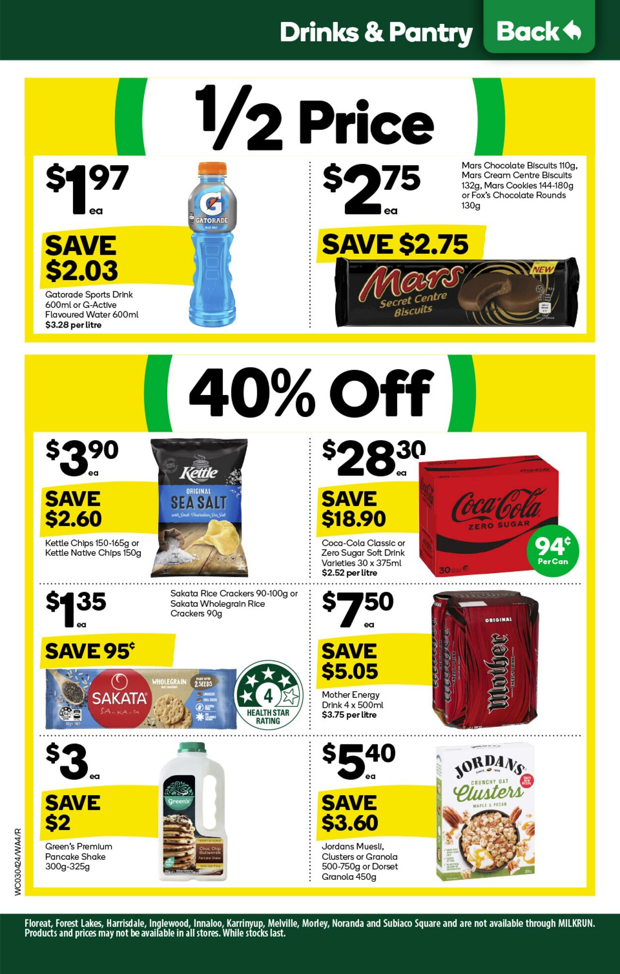 Catalogue Woolworths 03.04.2024 - 09.04.2024