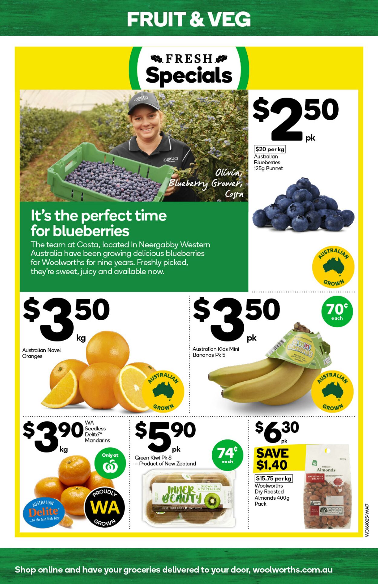 Catalogue Woolworths 16.10.2024 - 22.10.2024