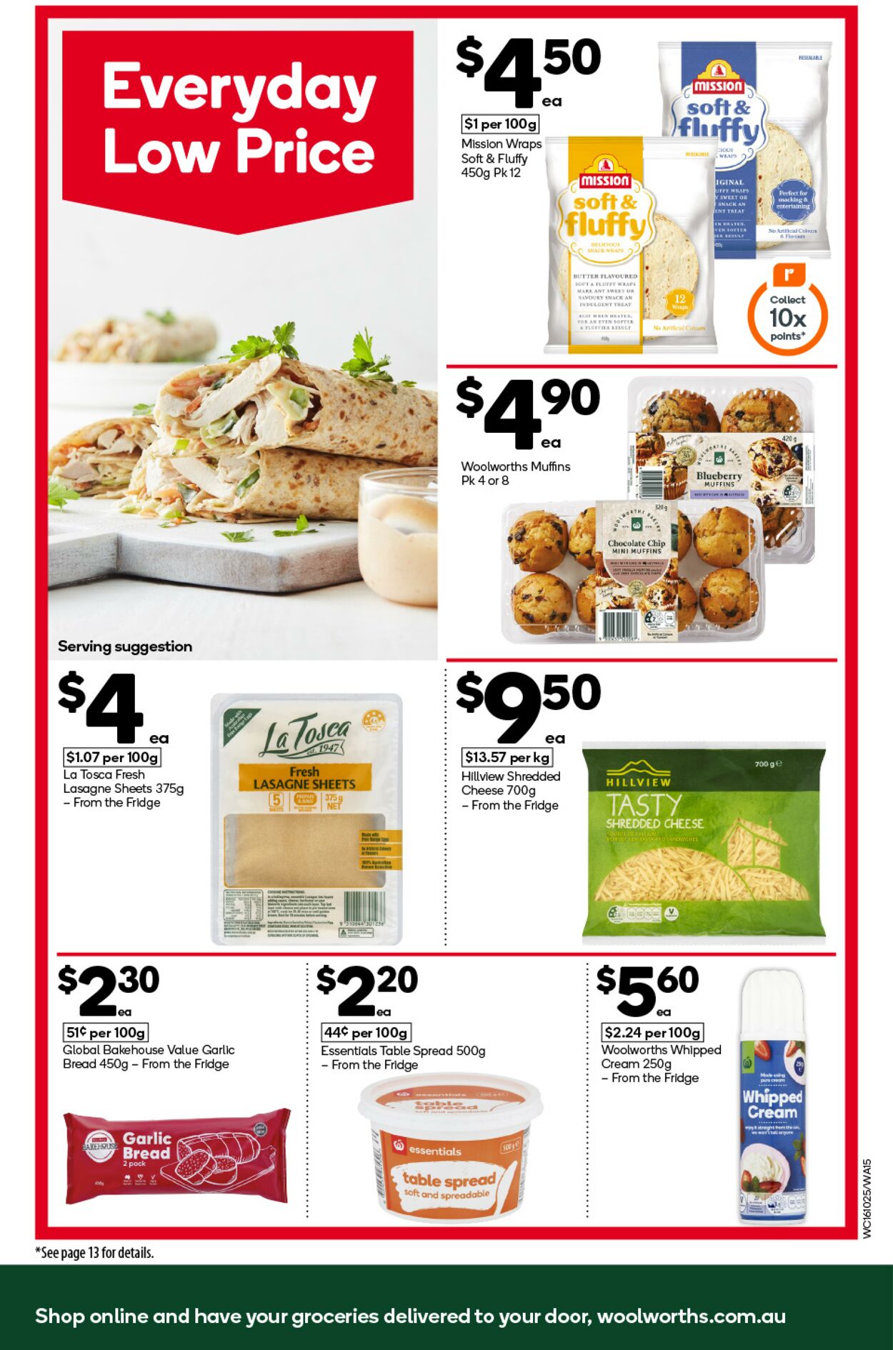 Catalogue Woolworths 16.10.2024 - 22.10.2024