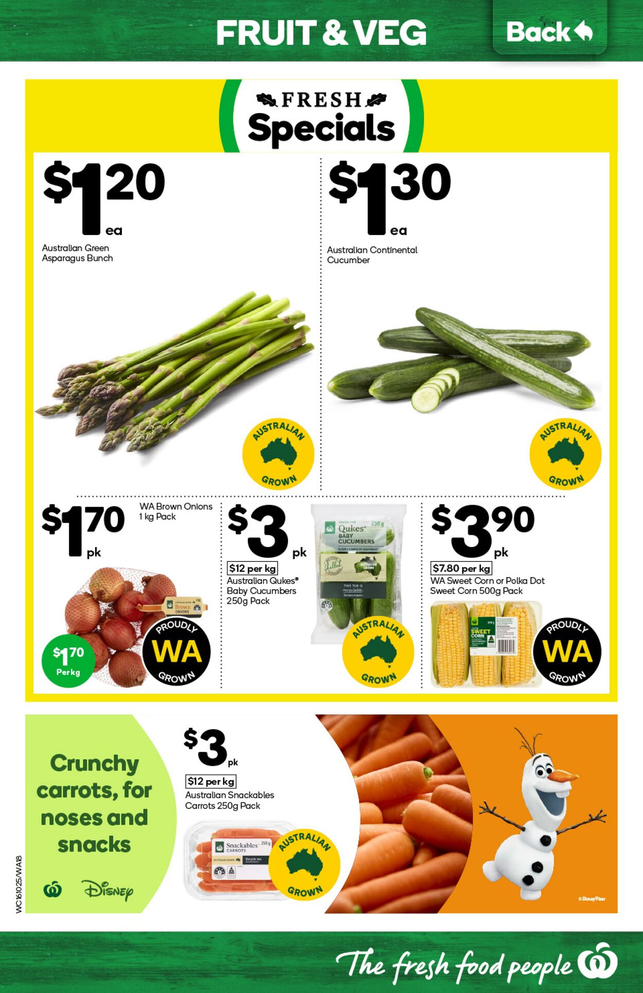 Catalogue Woolworths 16.10.2024 - 22.10.2024