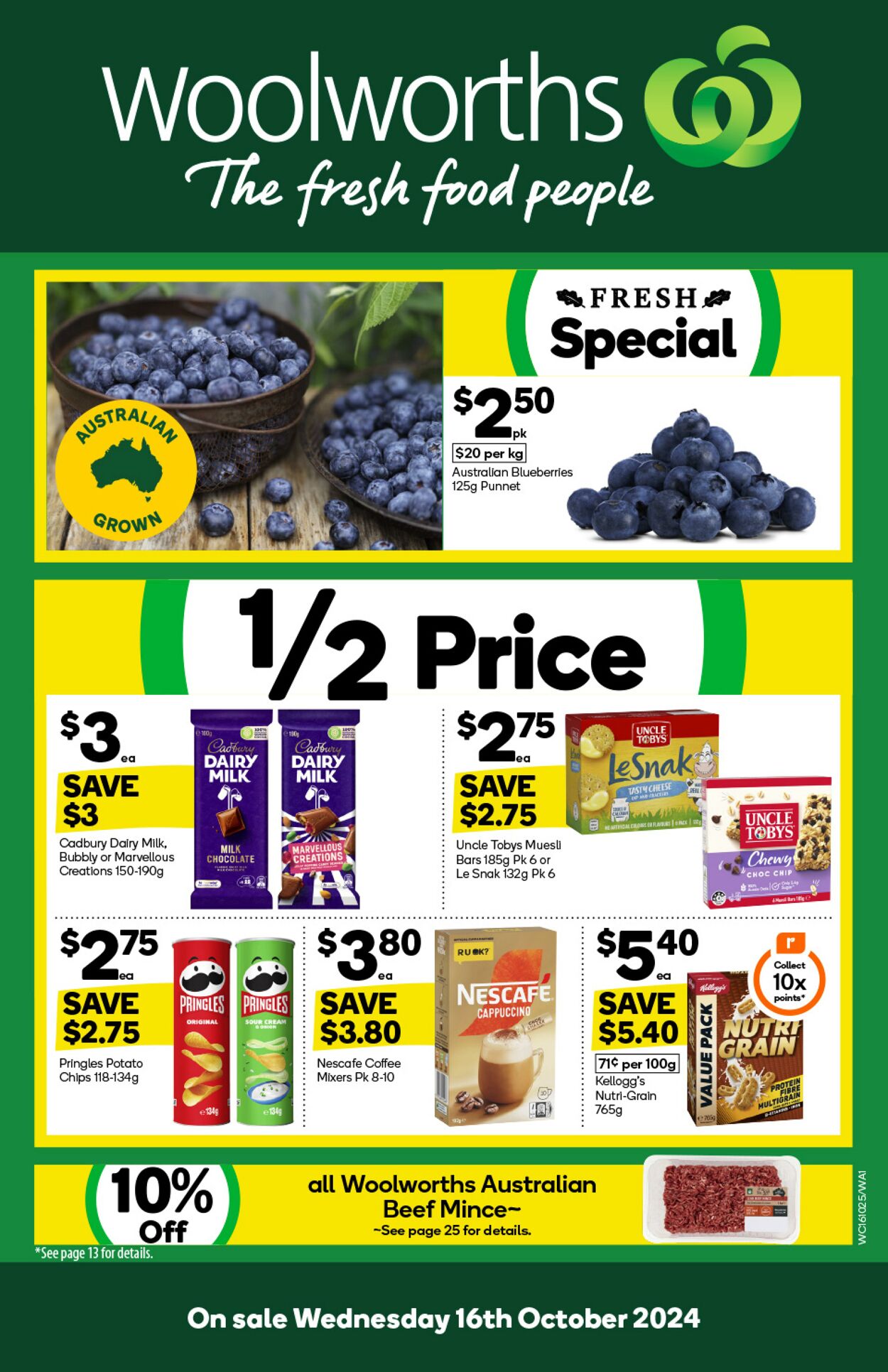 Catalogue Woolworths - Weekly Specials Catalogue WA 16 Oct, 2024 - 22 Oct, 2024