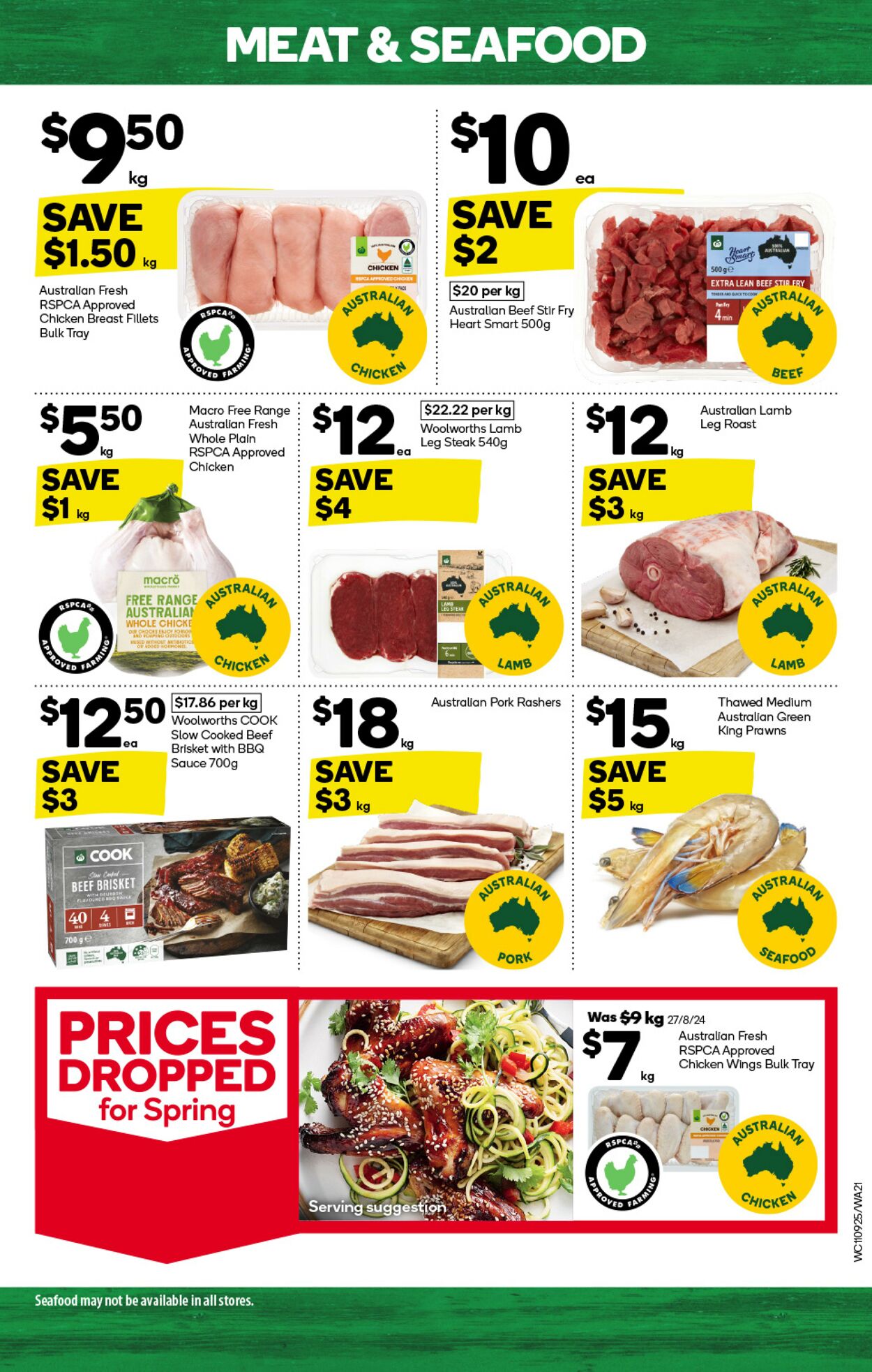 Catalogue Woolworths 11.09.2024 - 17.09.2024