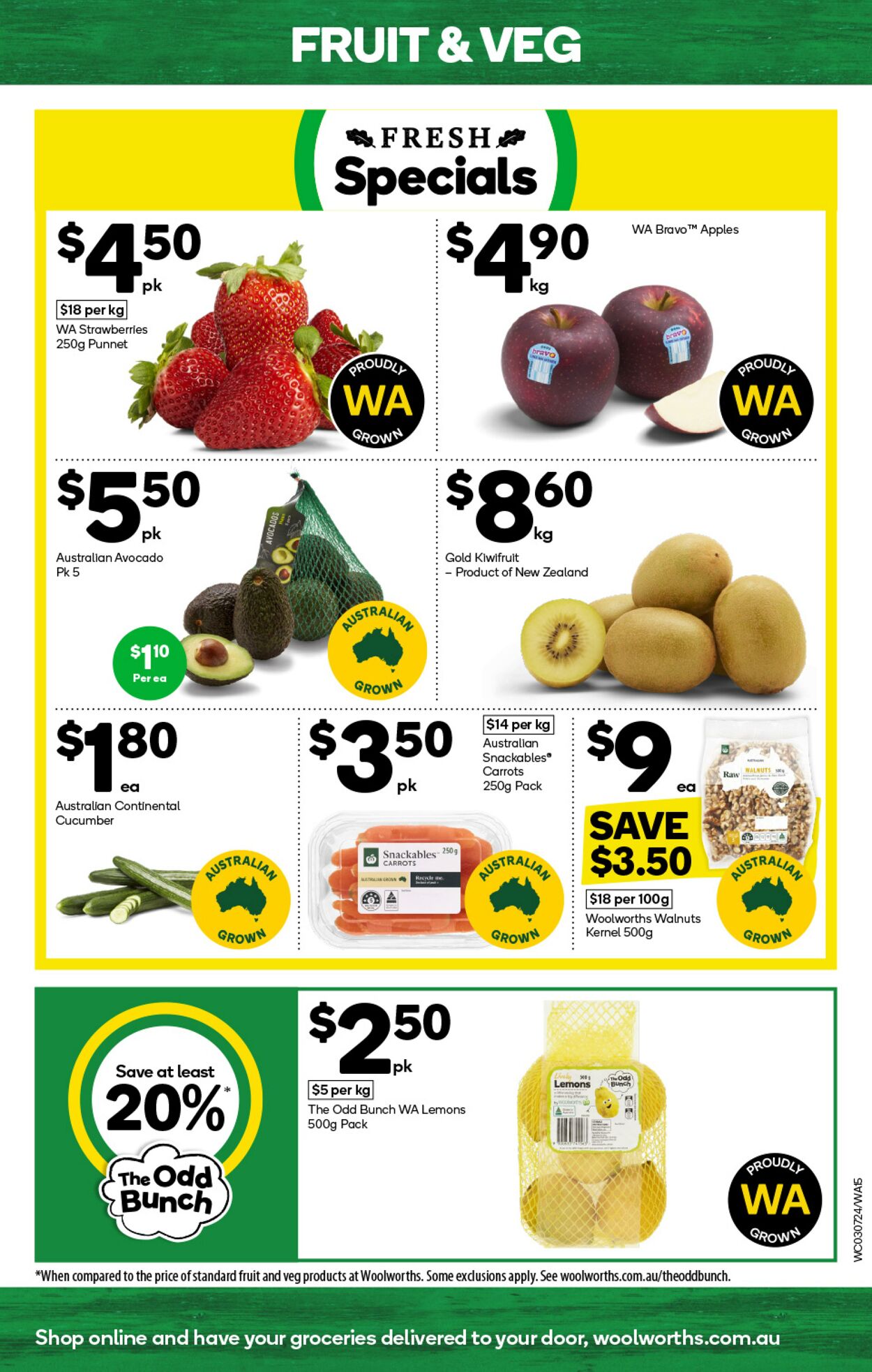 Catalogue Woolworths 03.07.2024 - 09.07.2024