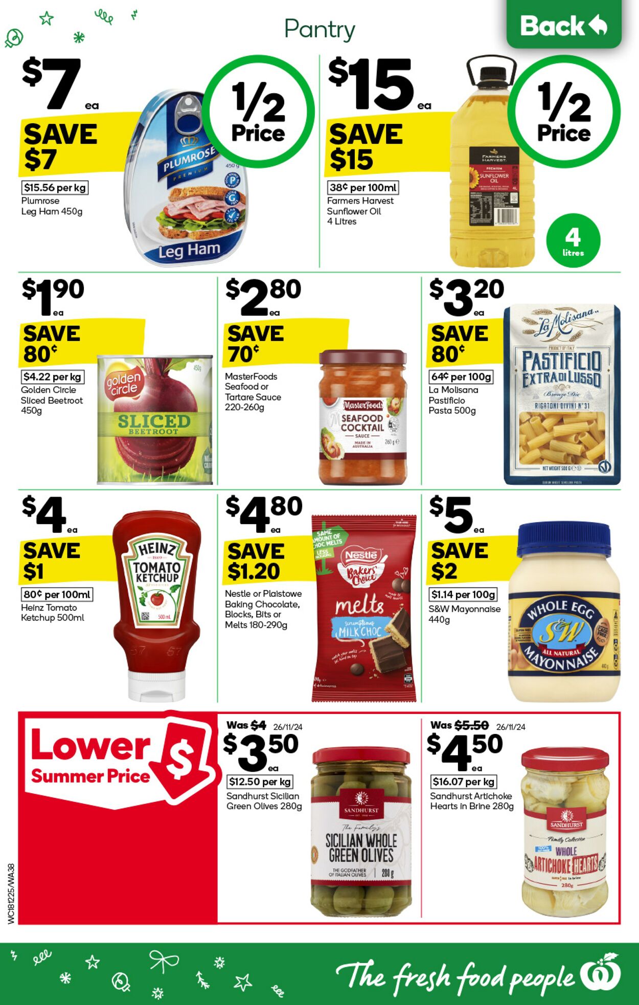 Catalogue Woolworths 18.12.2024 - 24.12.2024