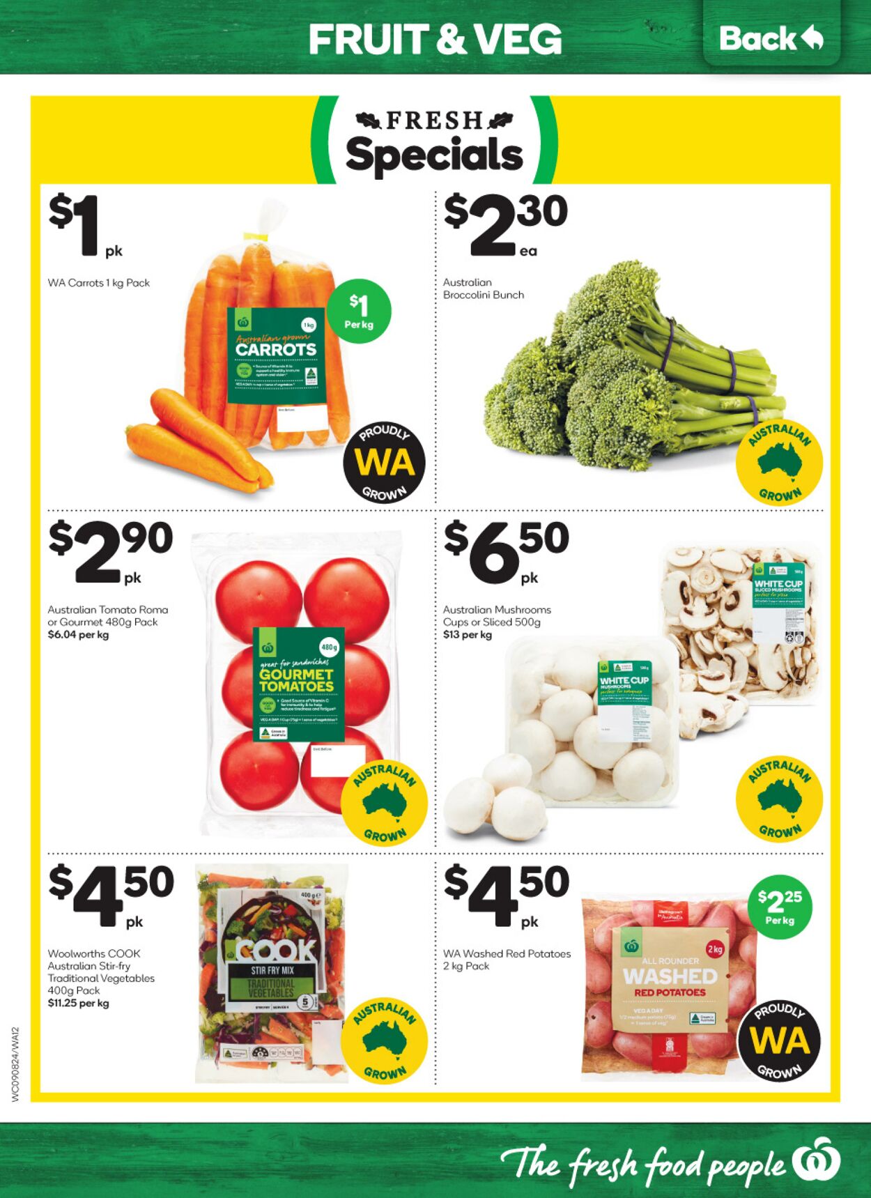 Catalogue Woolworths 09.08.2023 - 15.08.2023