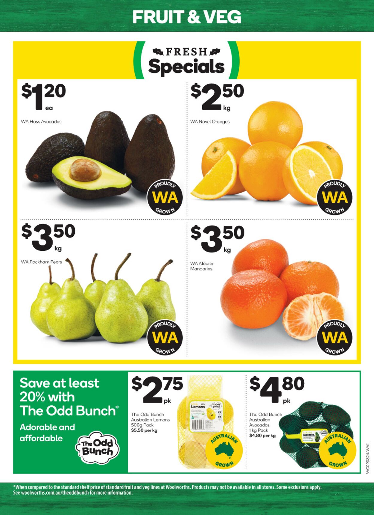 Catalogue Woolworths 09.08.2023 - 15.08.2023