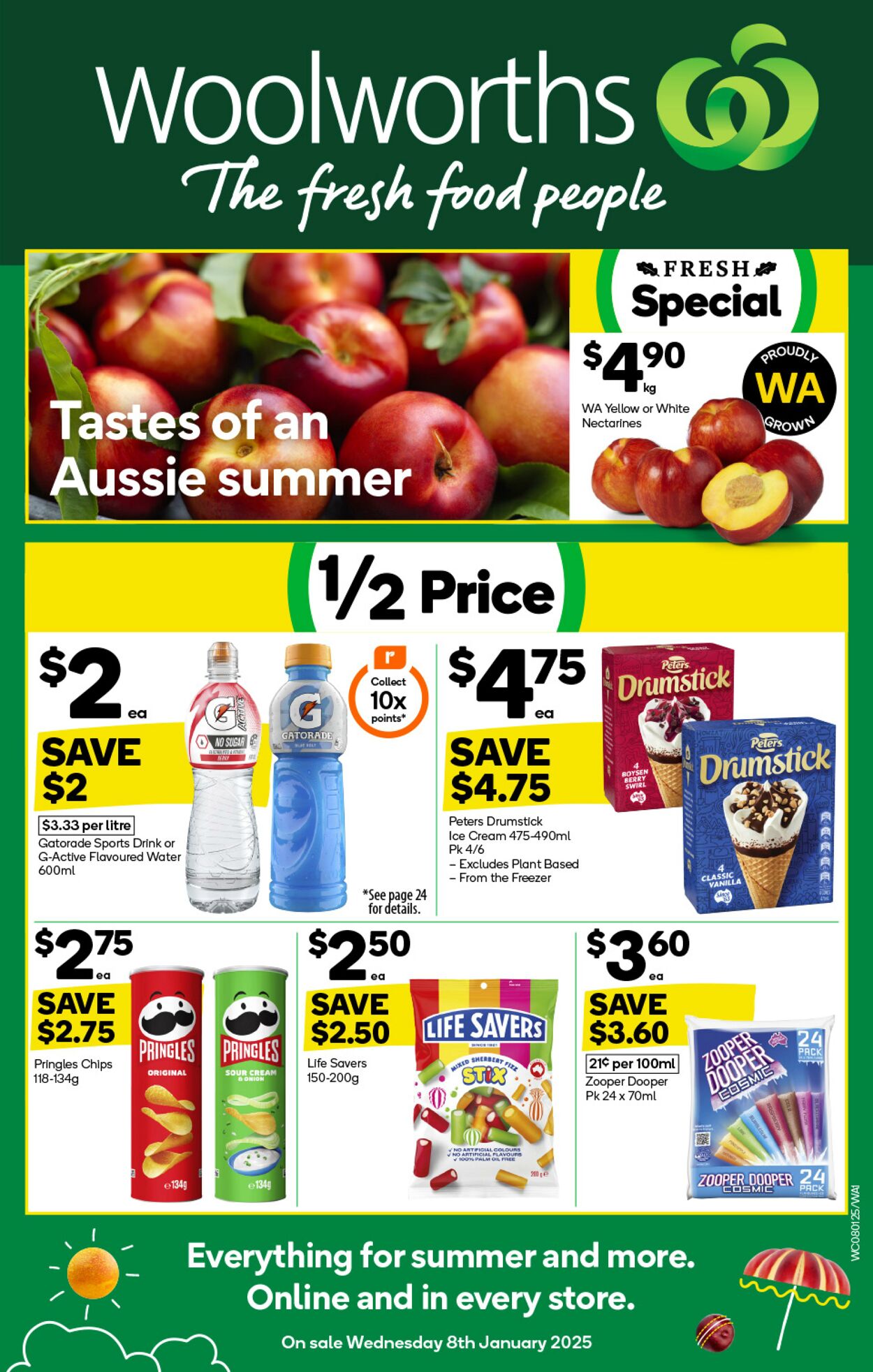 Catalogue Woolworths - Weekly Specials Catalogue WA 8 Jan, 2025 - 14 Jan, 2025