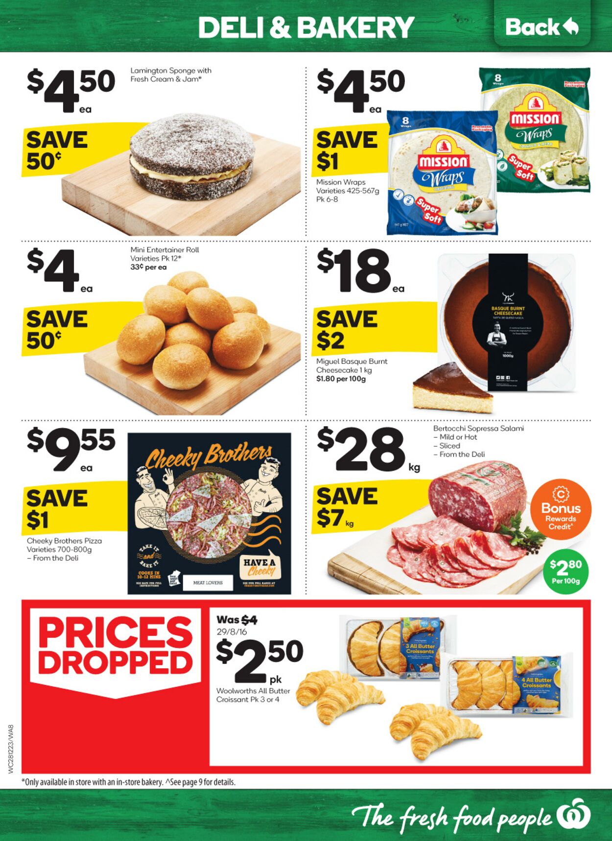 Catalogue Woolworths 28.12.2022 - 03.01.2023