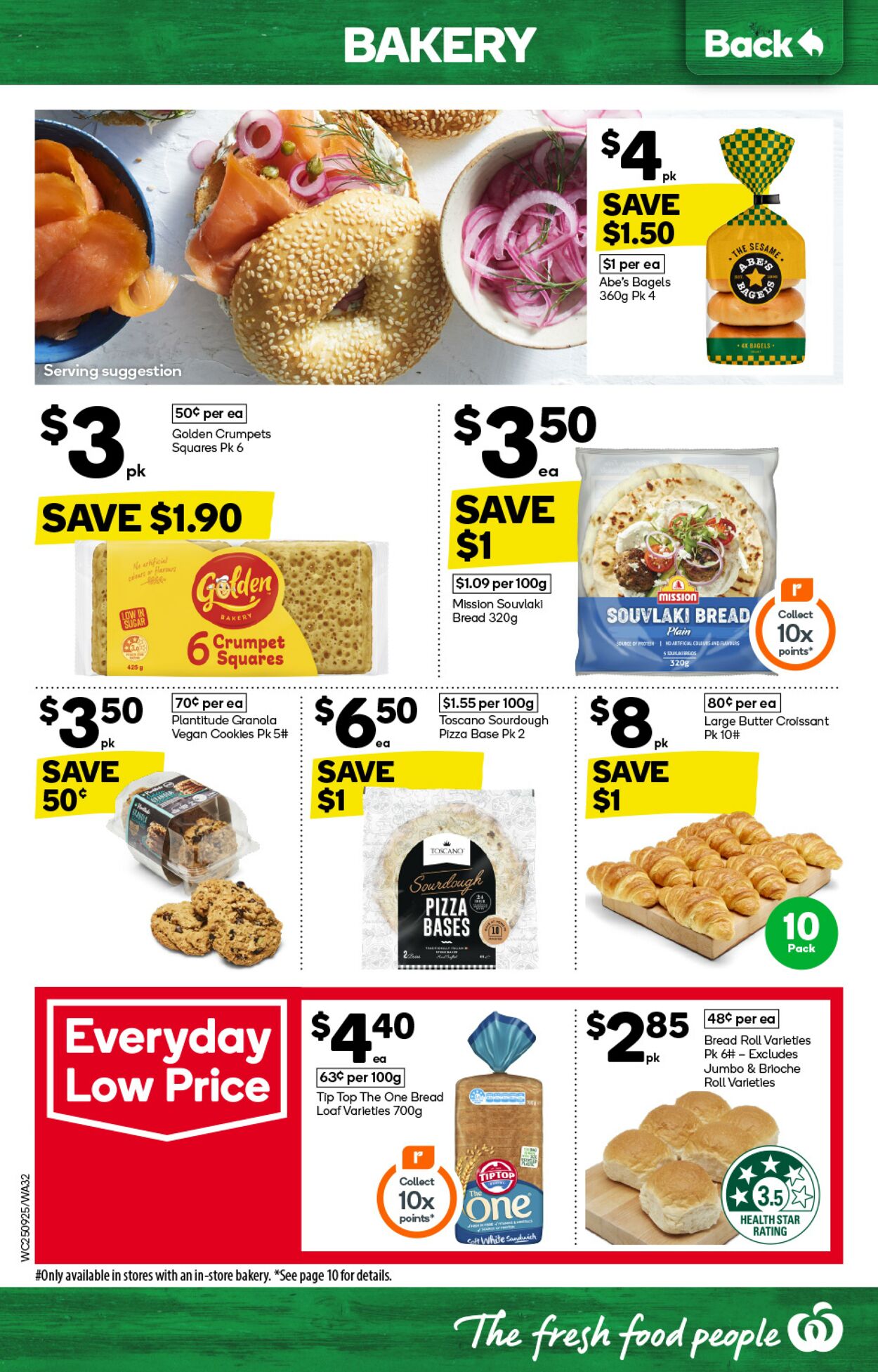 Catalogue Woolworths 25.09.2024 - 01.10.2024