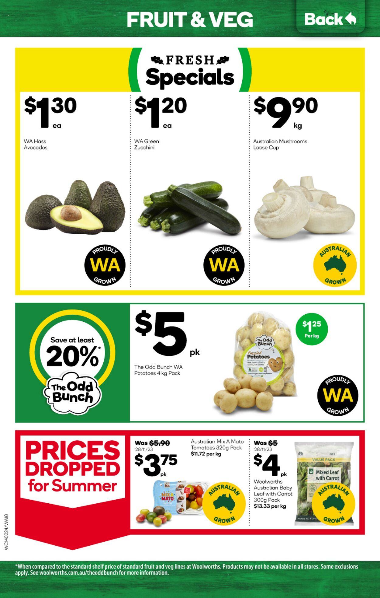 Catalogue Woolworths 14.02.2024 - 20.02.2024