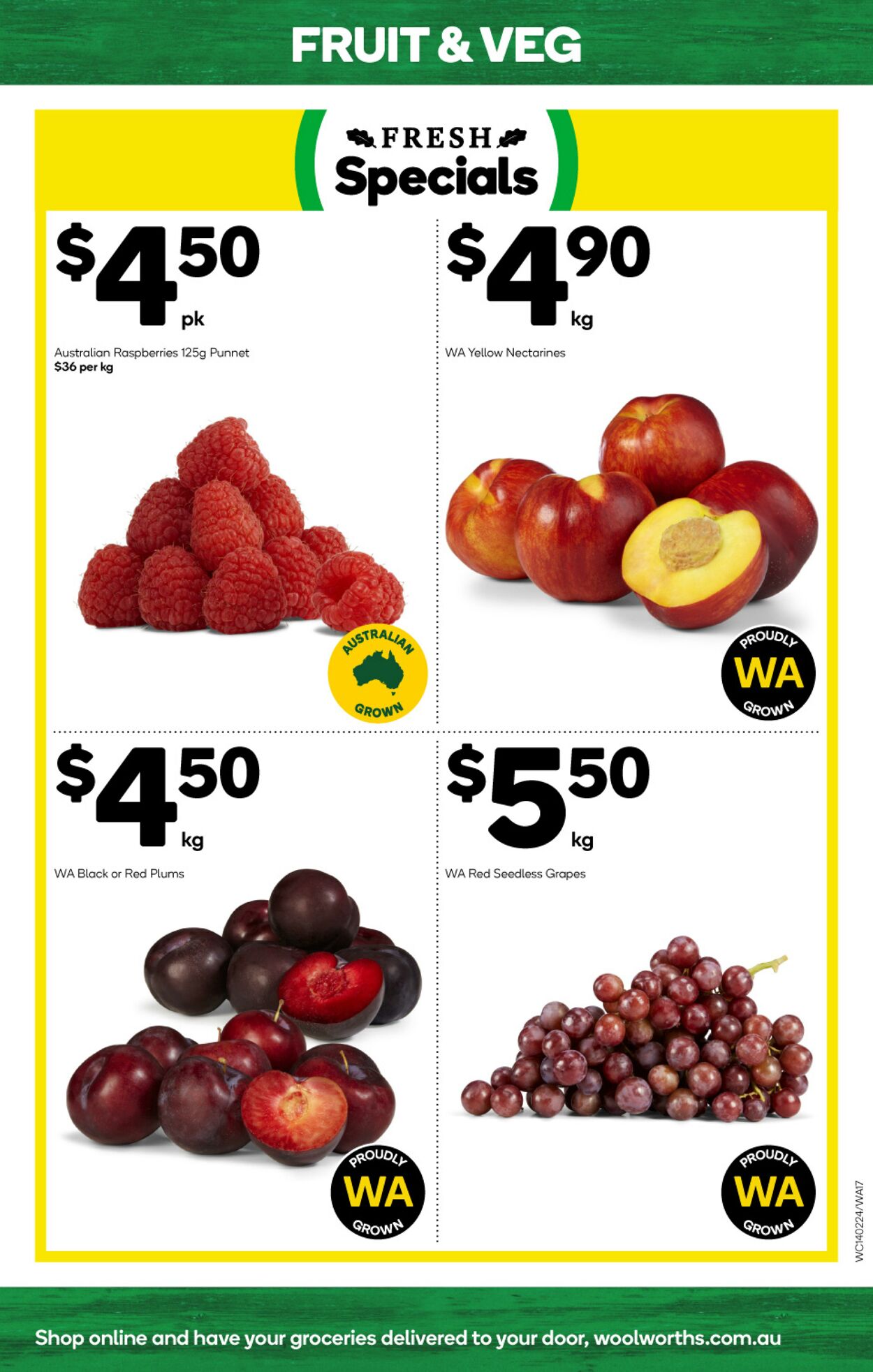 Catalogue Woolworths 14.02.2024 - 20.02.2024