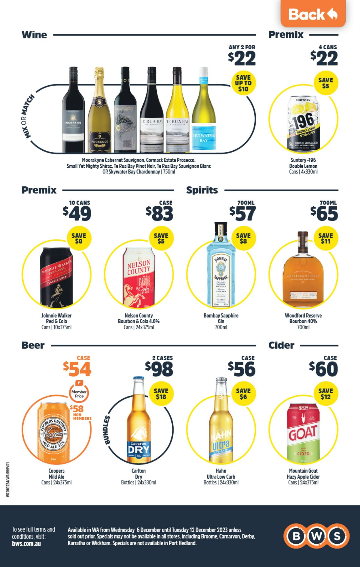 Catalogue Woolworths 06.12.2023 - 12.12.2023