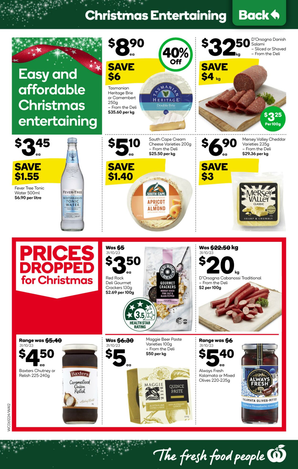 Catalogue Woolworths 06.12.2023 - 12.12.2023