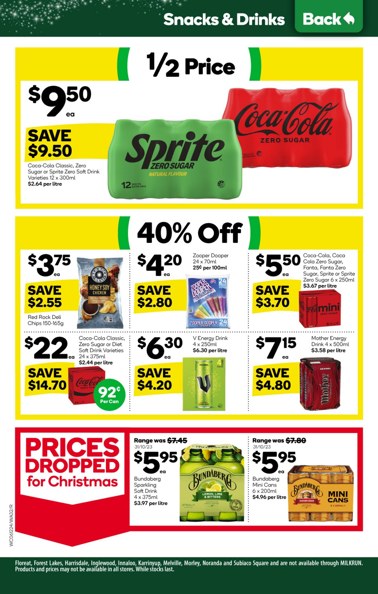 Catalogue Woolworths 06.12.2023 - 12.12.2023