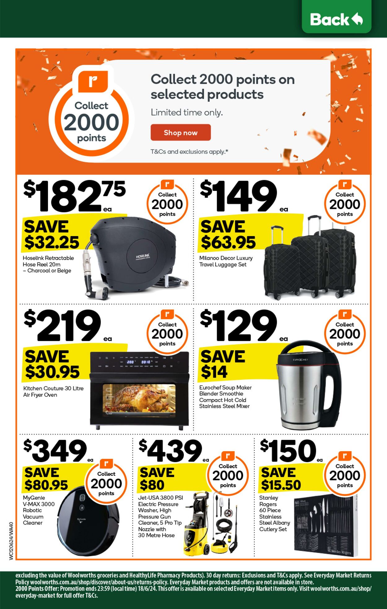 Catalogue Woolworths 12.06.2024 - 18.06.2024