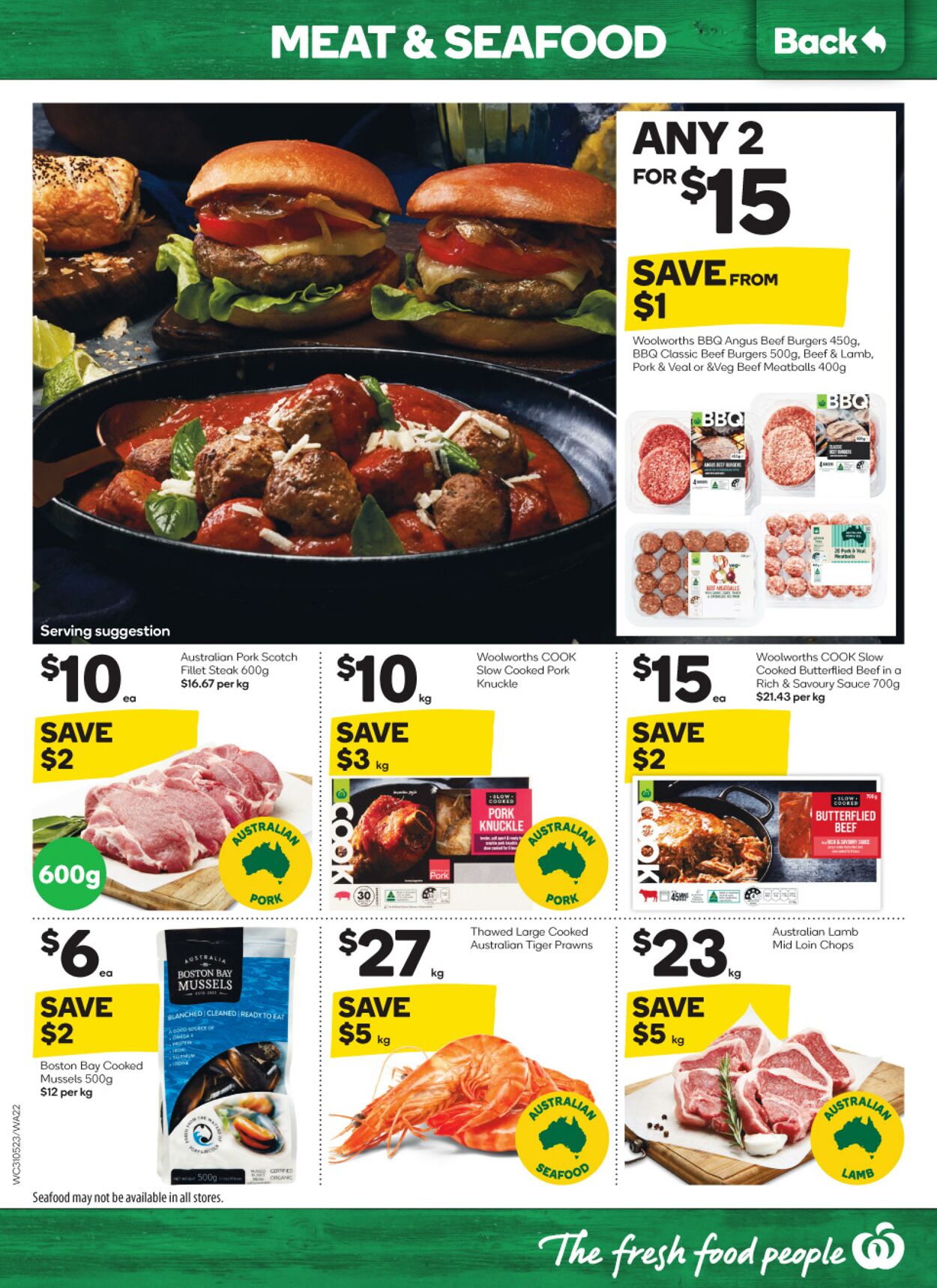 Catalogue Woolworths 31.05.2023 - 06.06.2023