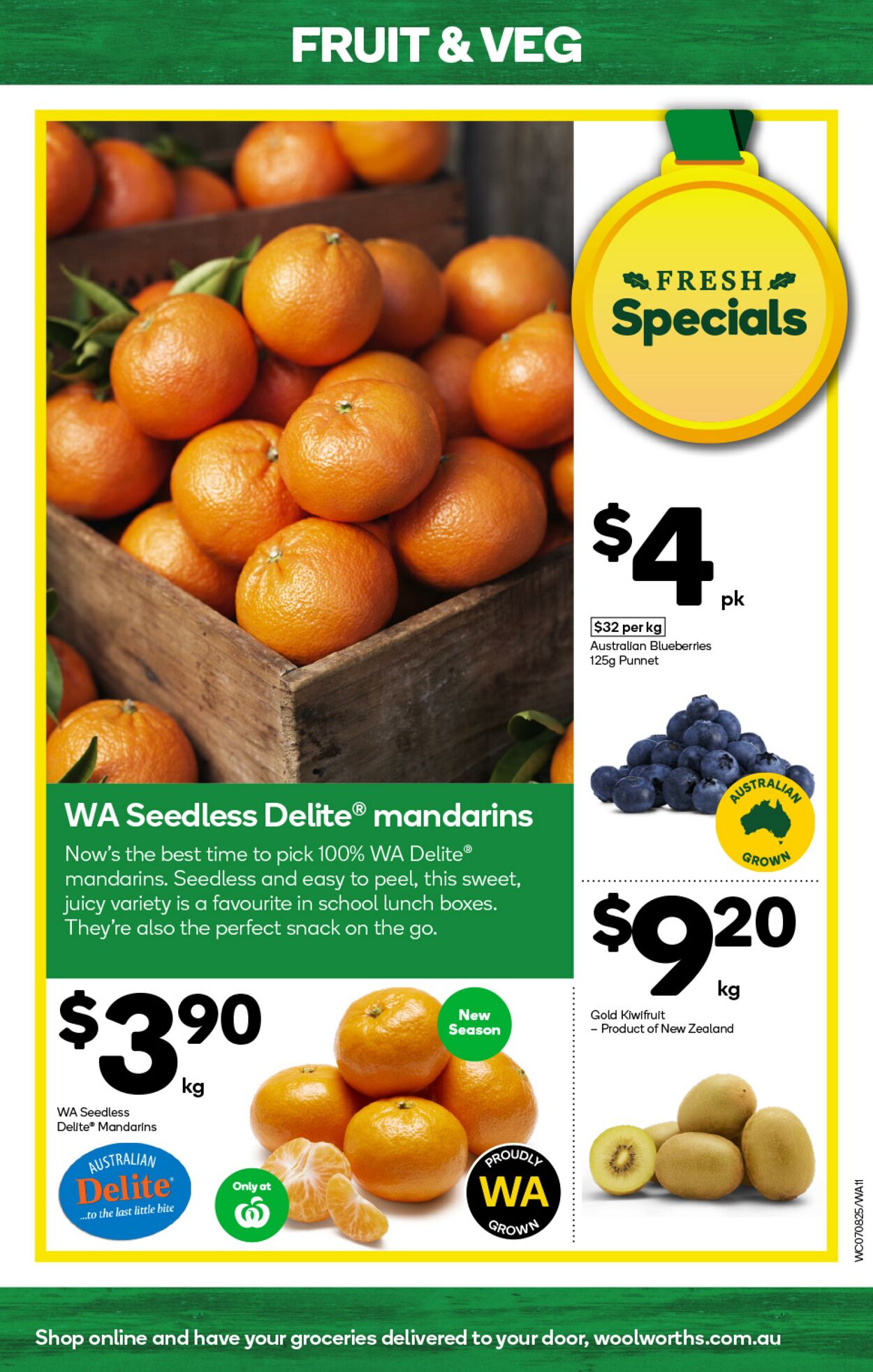 Catalogue Woolworths 07.08.2024 - 13.08.2024