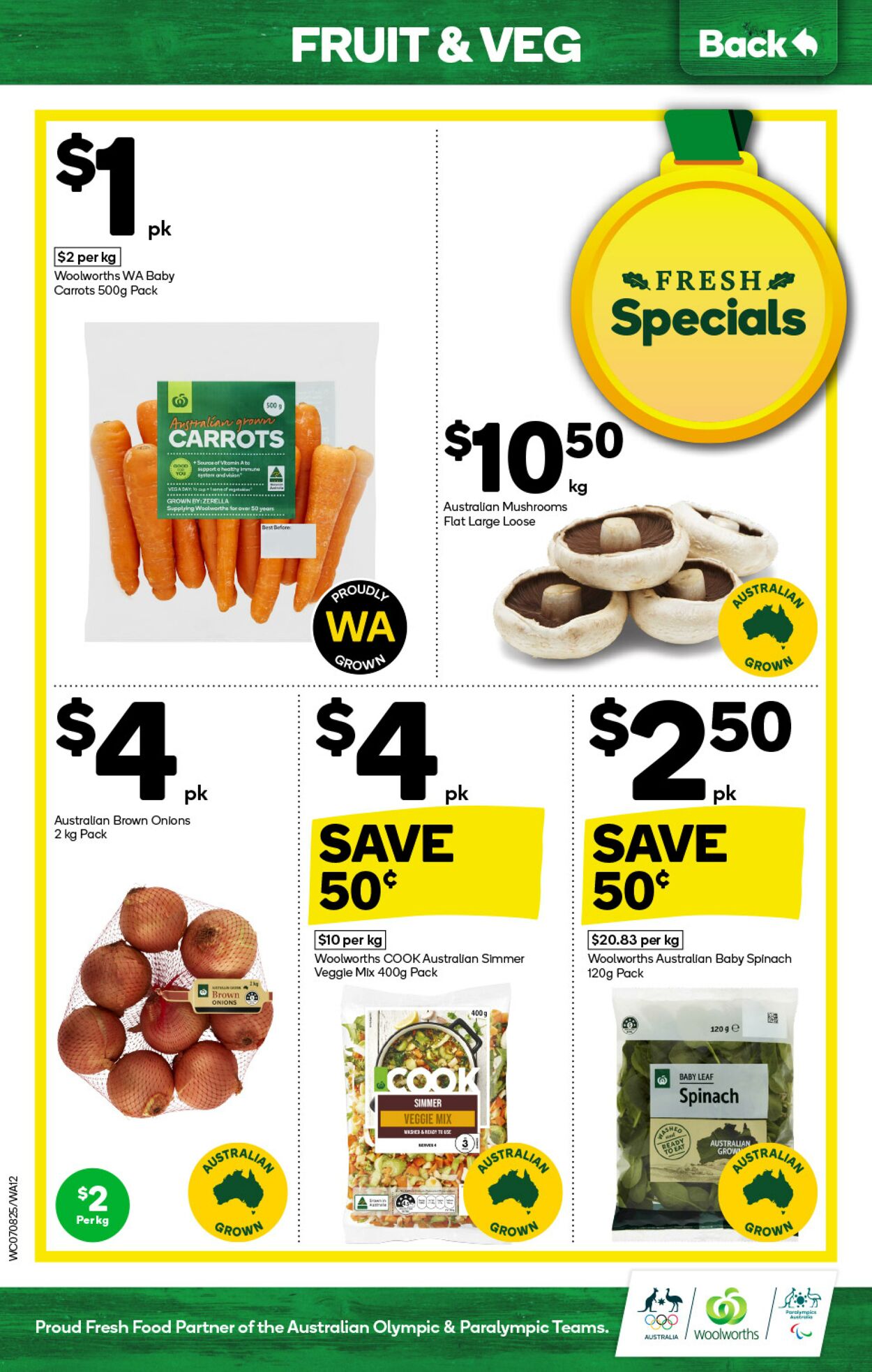 Catalogue Woolworths 07.08.2024 - 13.08.2024