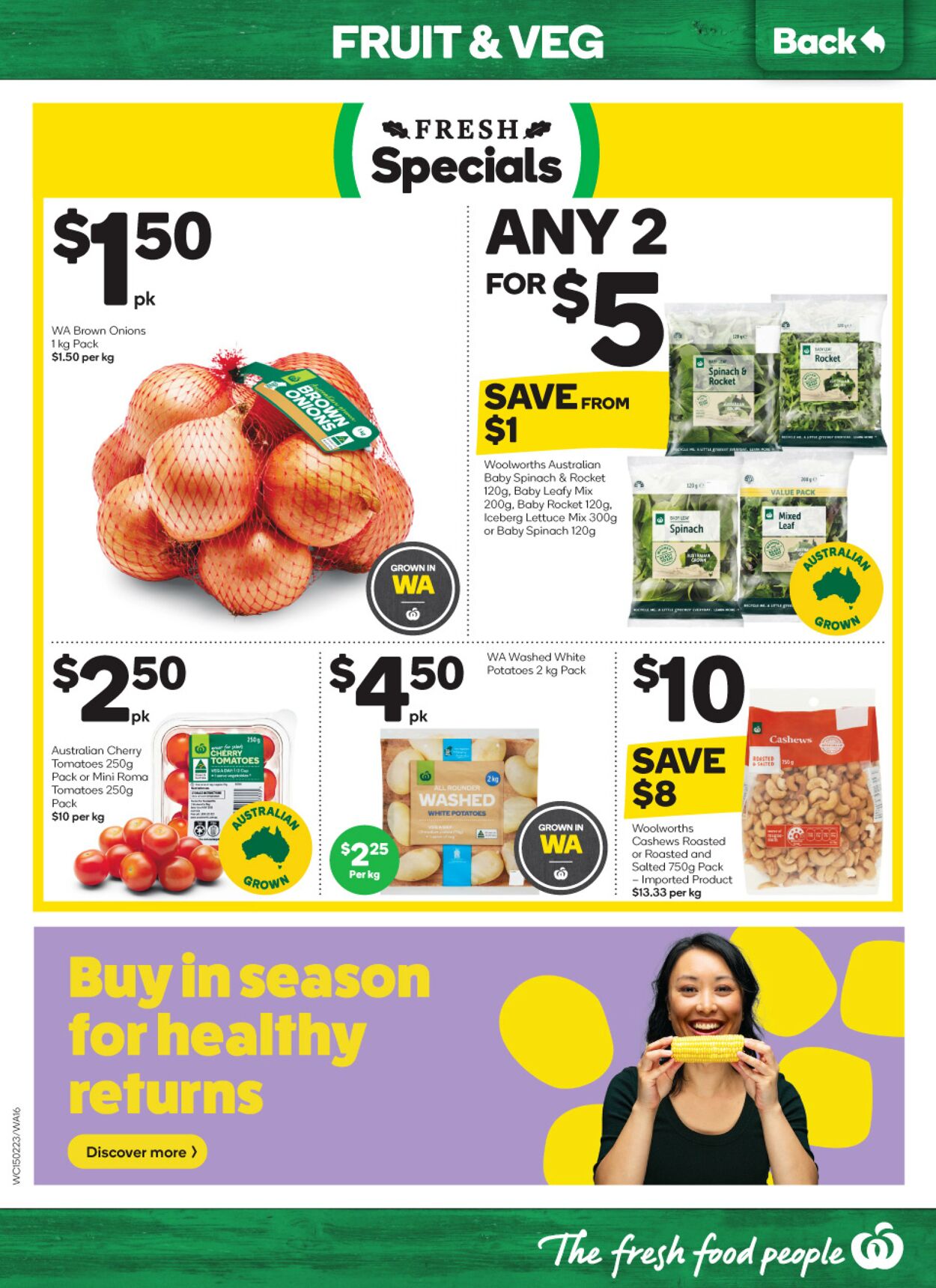 Catalogue Woolworths 15.02.2023 - 21.02.2023