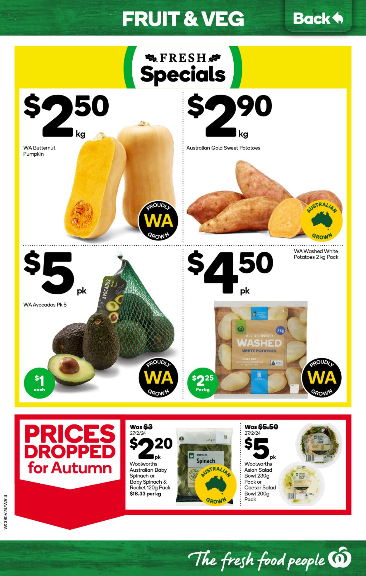 Catalogue Woolworths 01.05.2024 - 07.05.2024