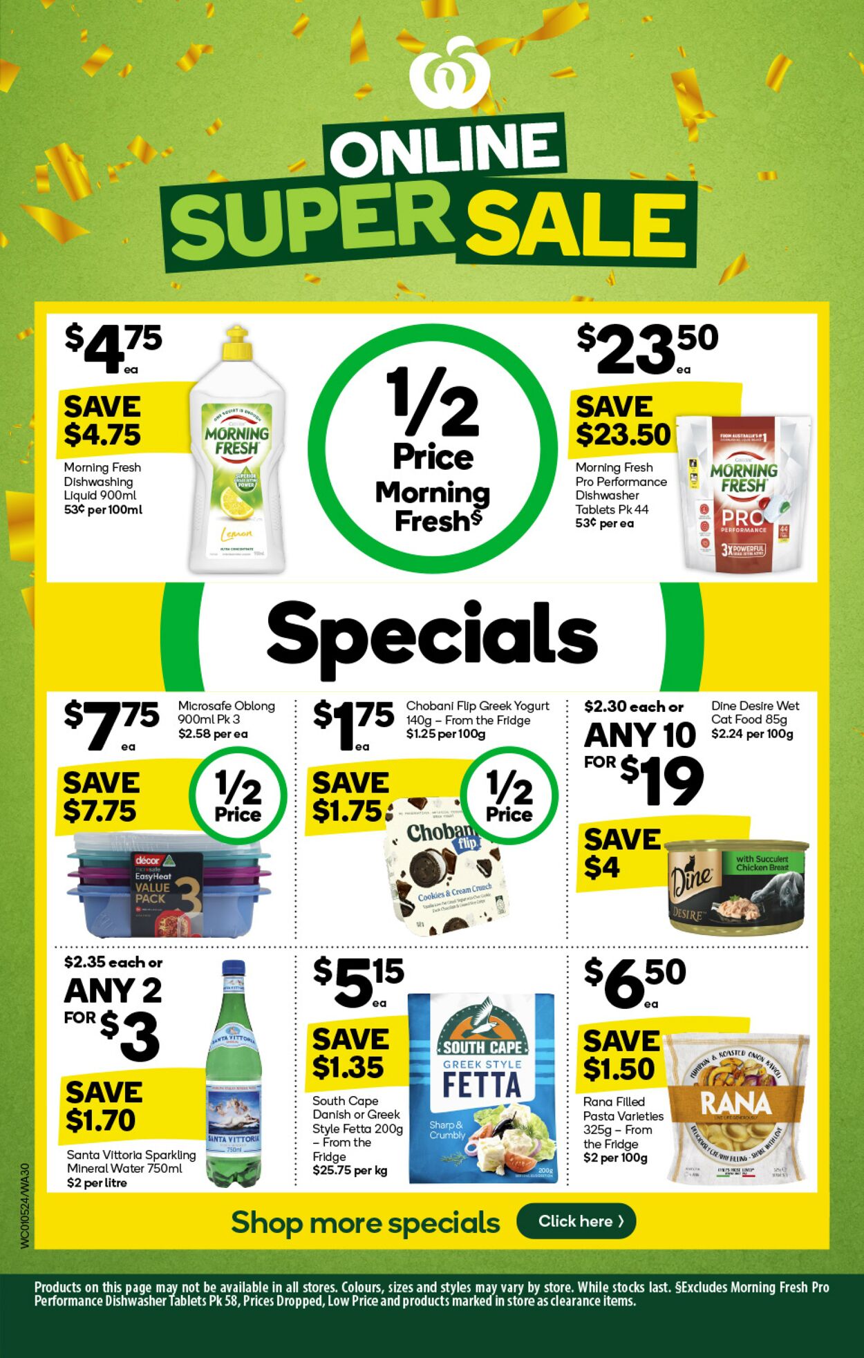 Catalogue Woolworths 01.05.2024 - 07.05.2024