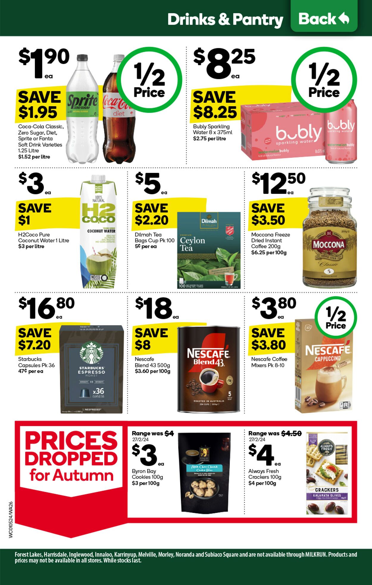 Catalogue Woolworths 01.05.2024 - 07.05.2024