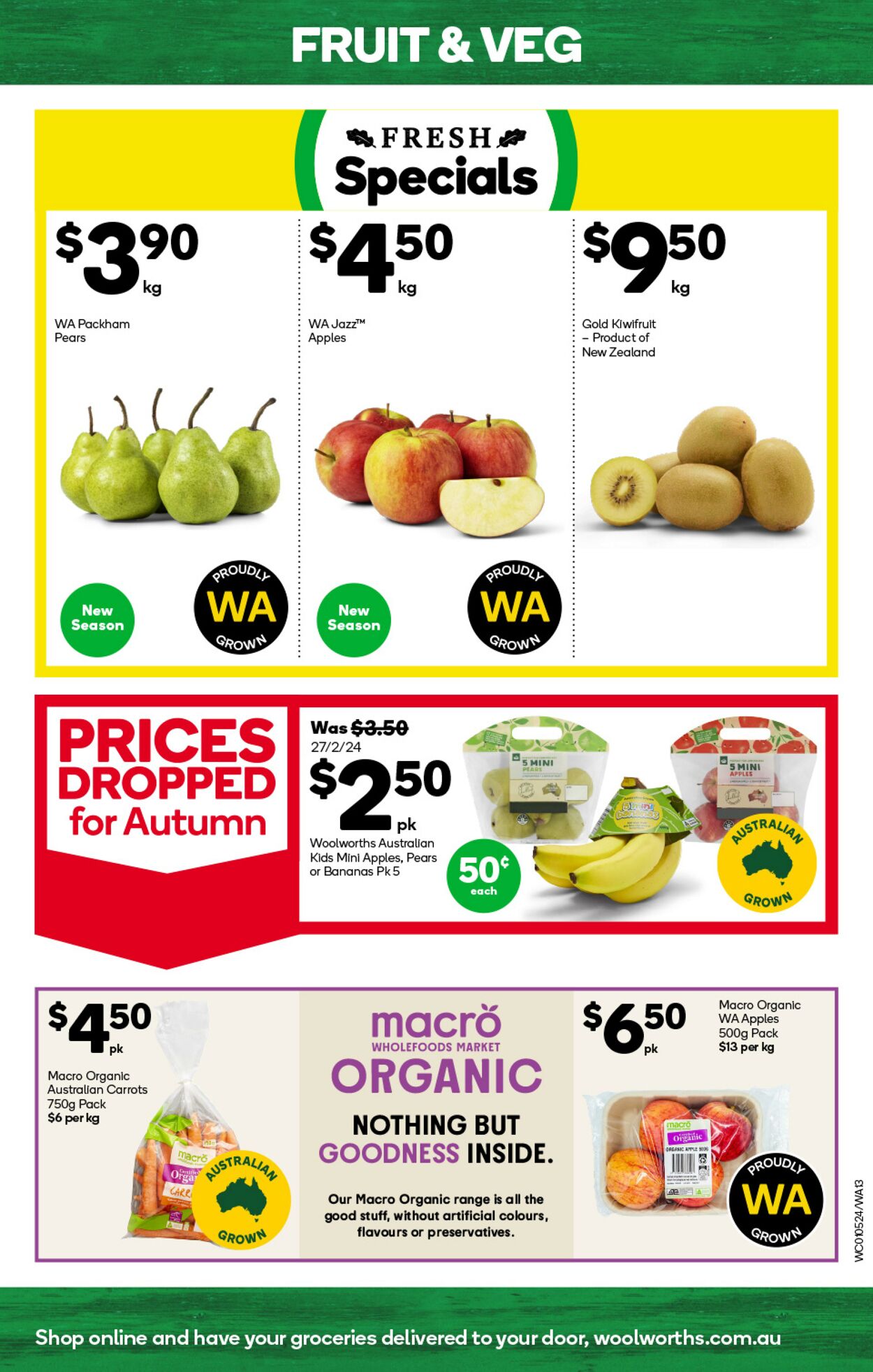 Catalogue Woolworths 01.05.2024 - 07.05.2024