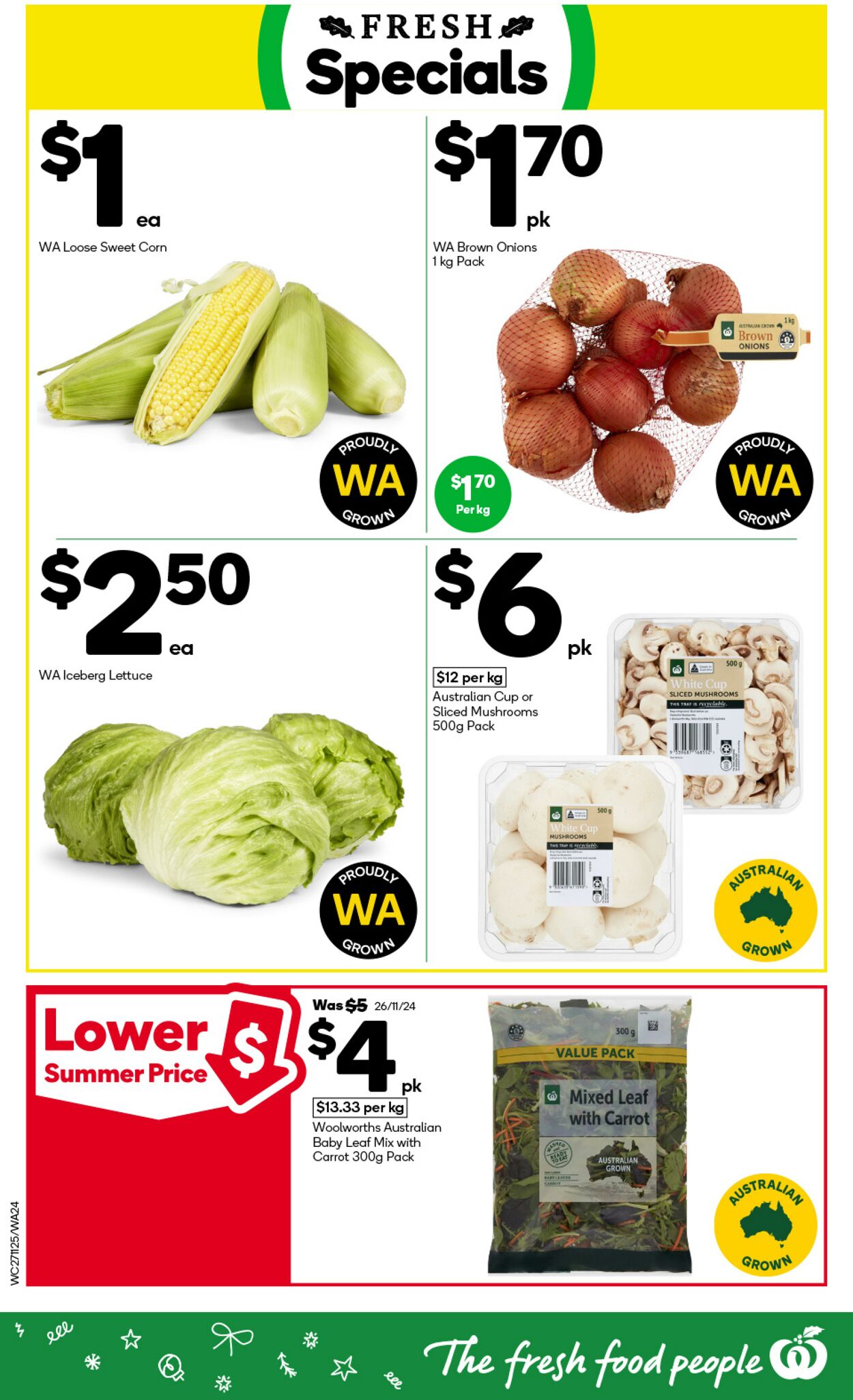 Catalogue Woolworths 27.11.2024 - 03.12.2024