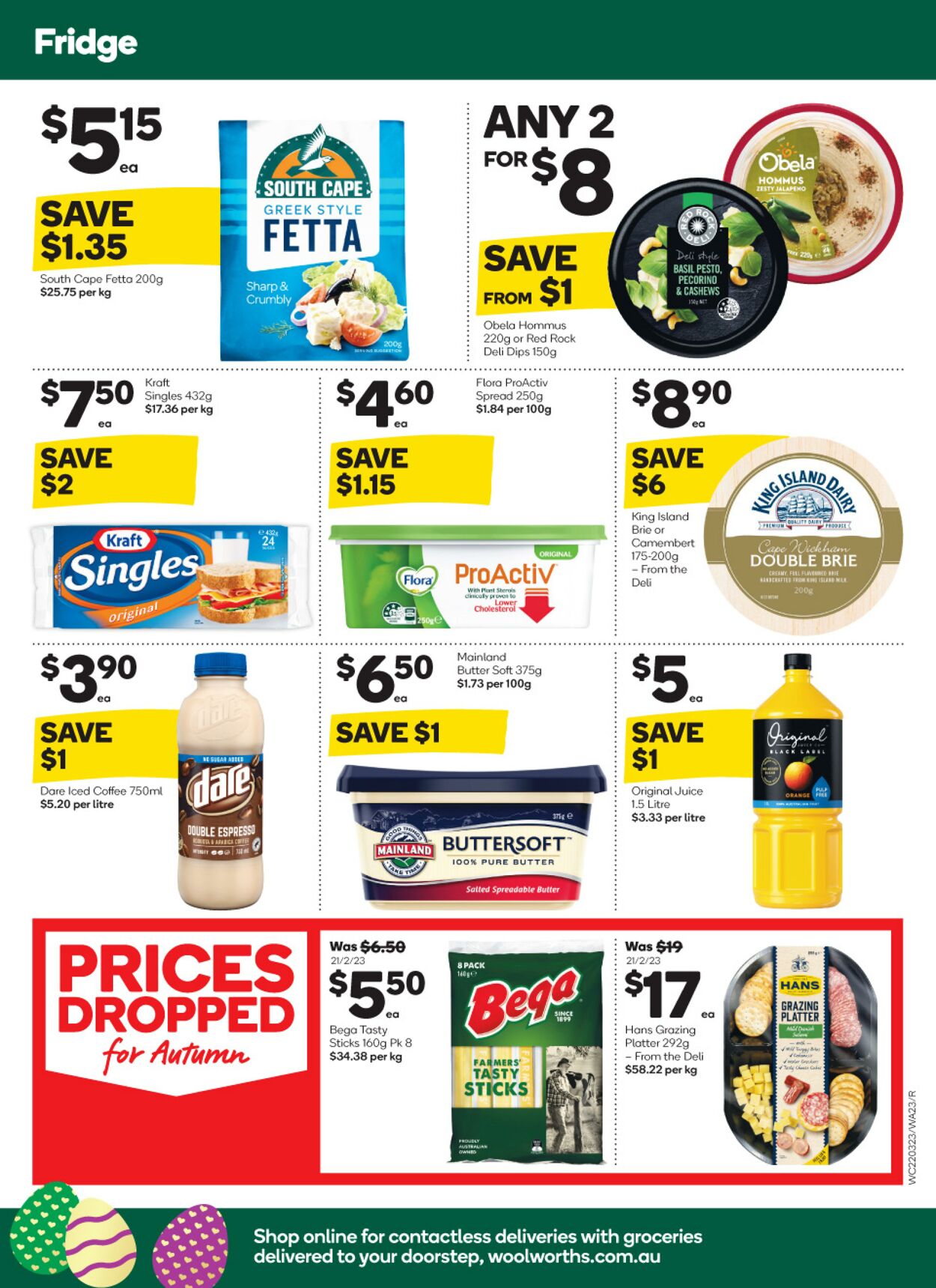 Catalogue Woolworths 22.03.2023 - 28.03.2023