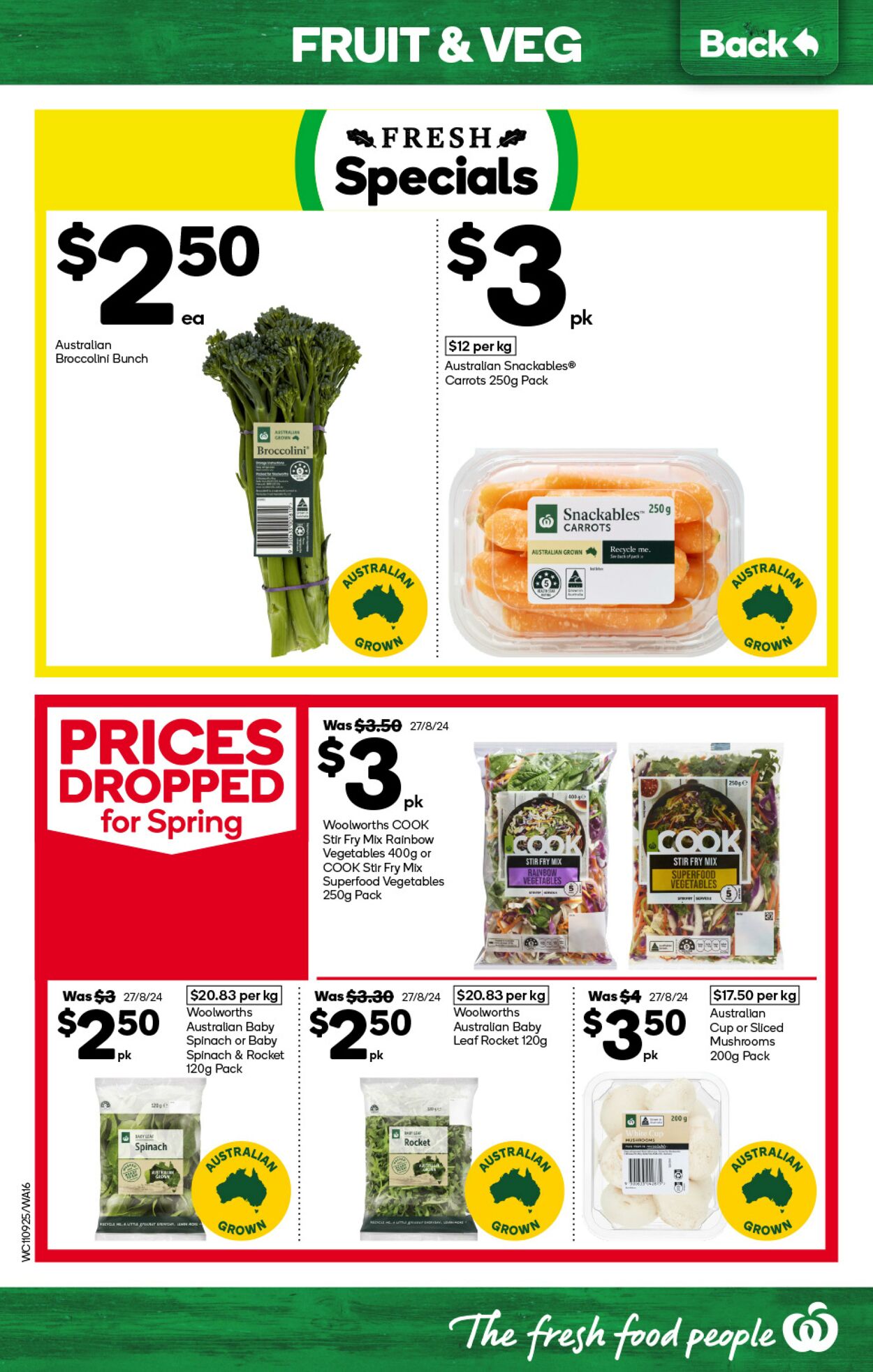 Catalogue Woolworths 11.09.2024 - 17.09.2024