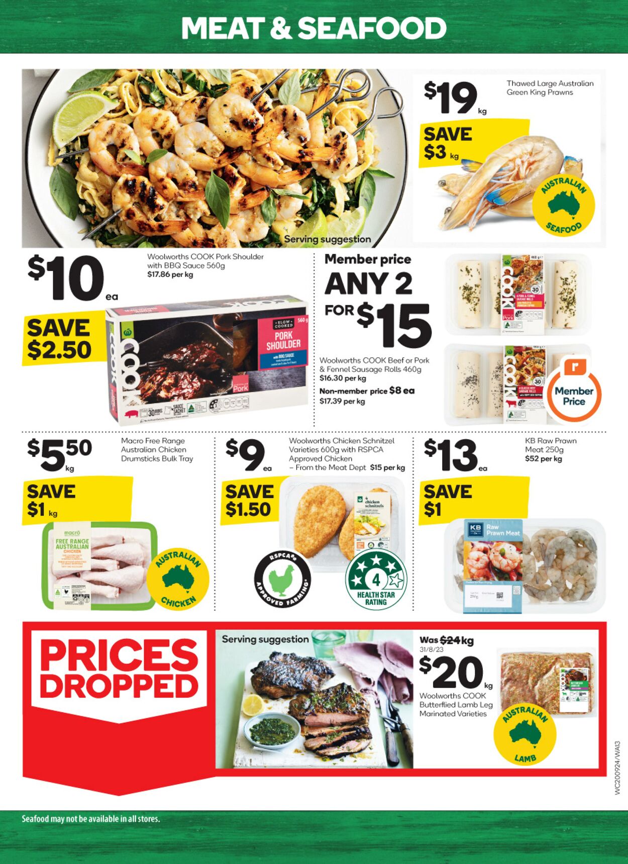 Catalogue Woolworths 20.09.2023 - 26.09.2023