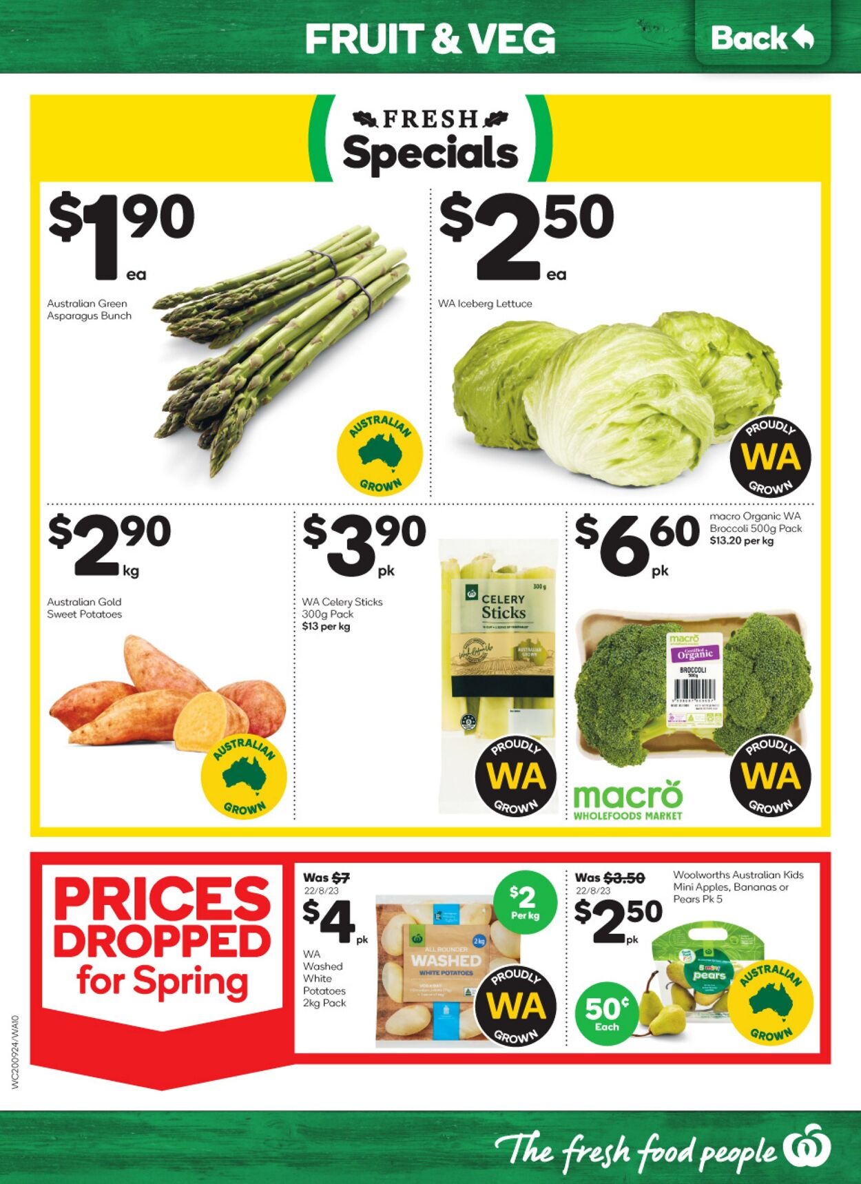 Catalogue Woolworths 20.09.2023 - 26.09.2023