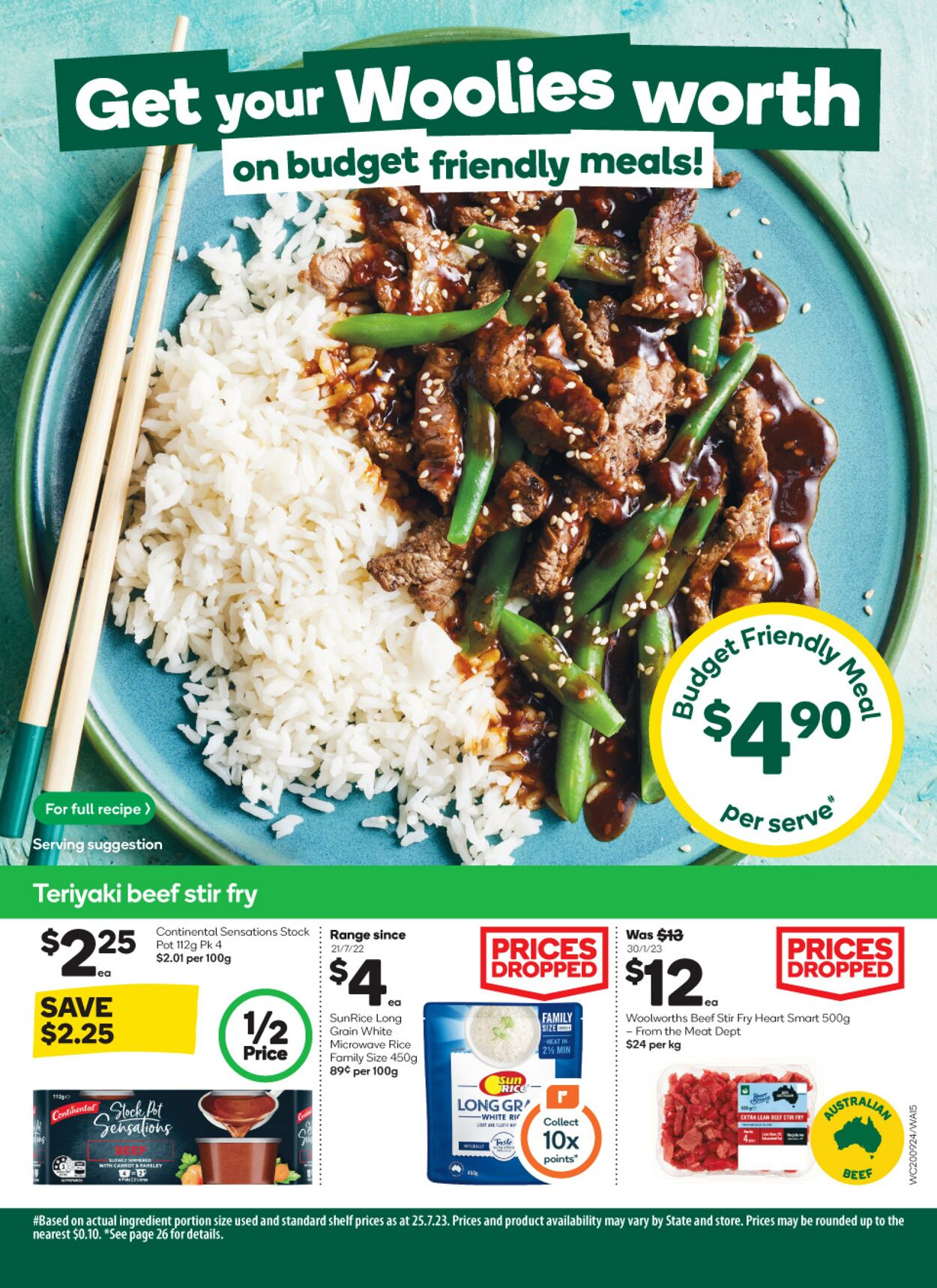 Catalogue Woolworths 20.09.2023 - 26.09.2023